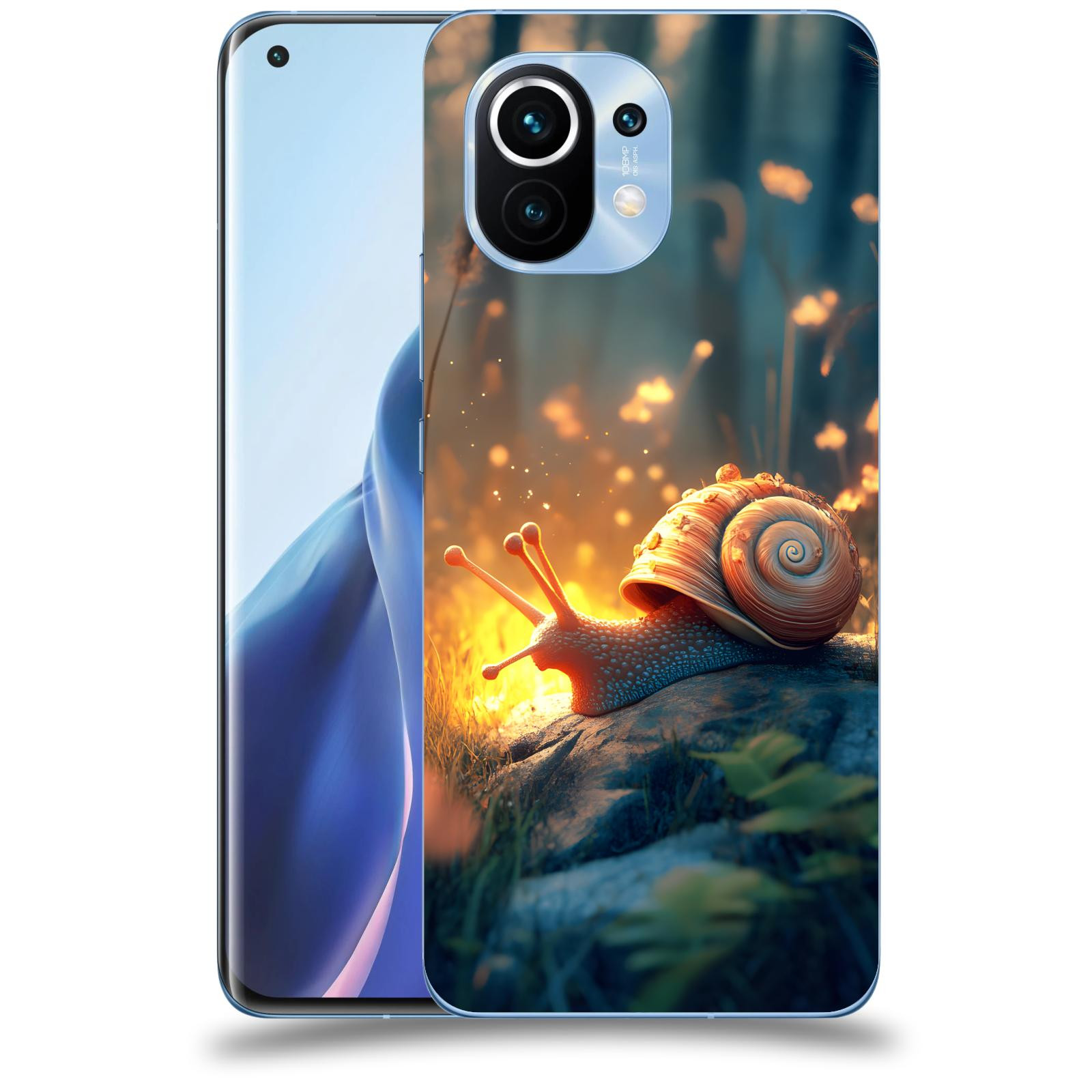 ACOVER Kryt na mobil Xiaomi Mi 11 - Šnek