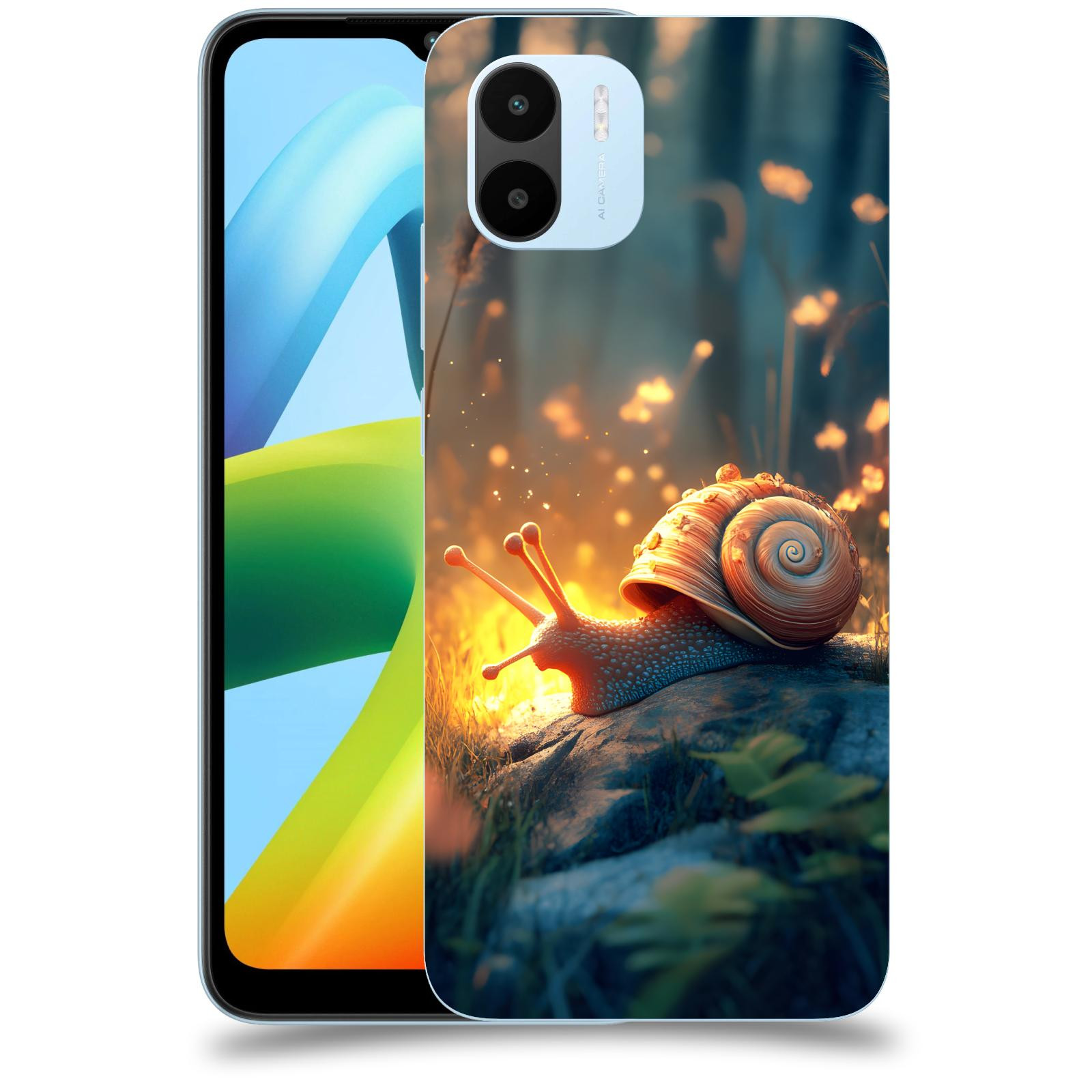 ACOVER Kryt na mobil Xiaomi Redmi A1 - Šnek