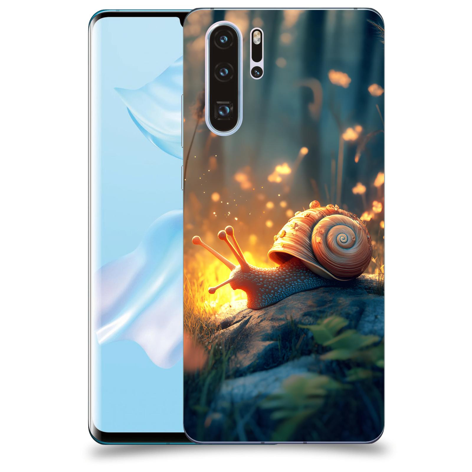 ACOVER Kryt na mobil Huawei P30 - Šnek