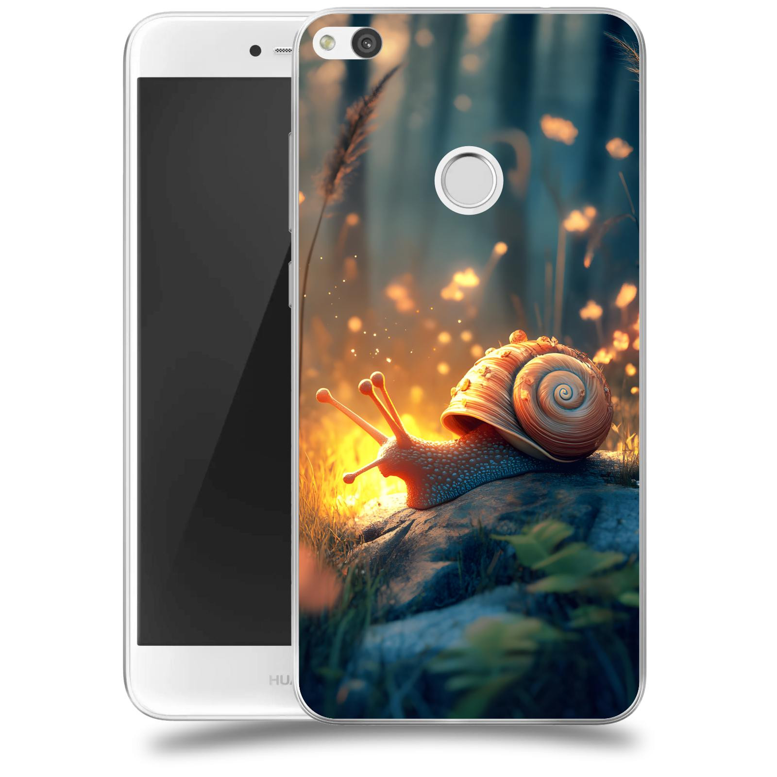 ACOVER Kryt na mobil Huawei P9 Lite 2017 - Šnek