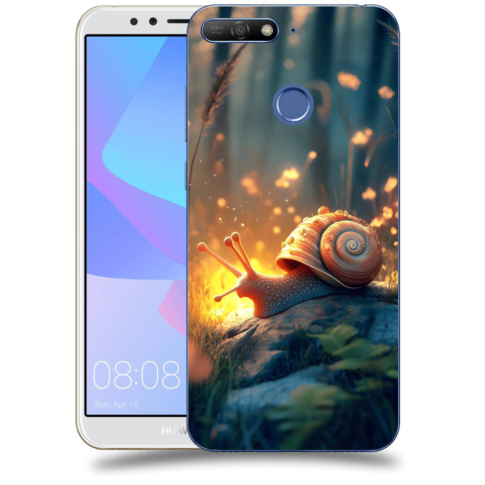 ACOVER Kryt na mobil Huawei Y6 Prime 2018 - Šnek