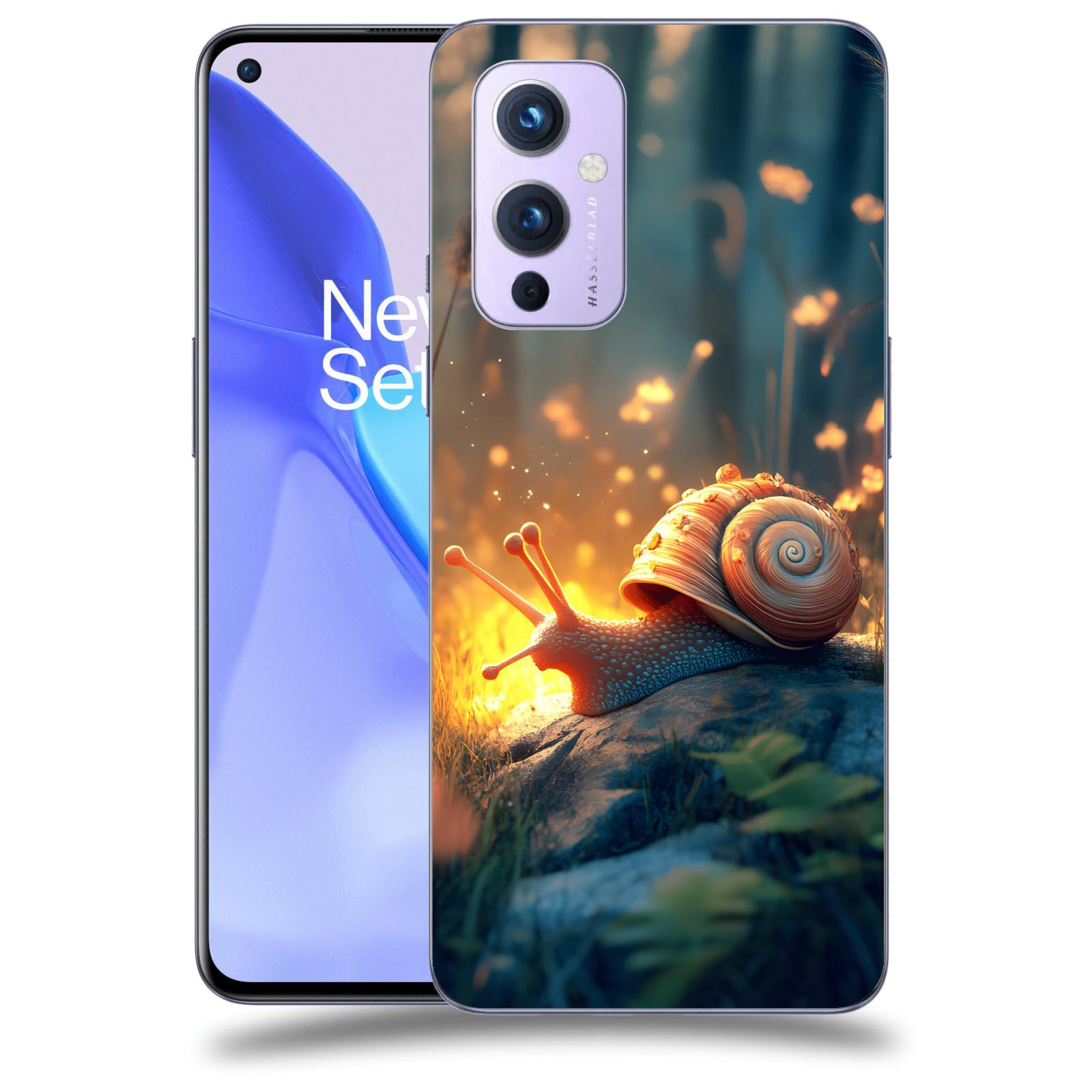ACOVER Kryt na mobil OnePlus 9 - Šnek