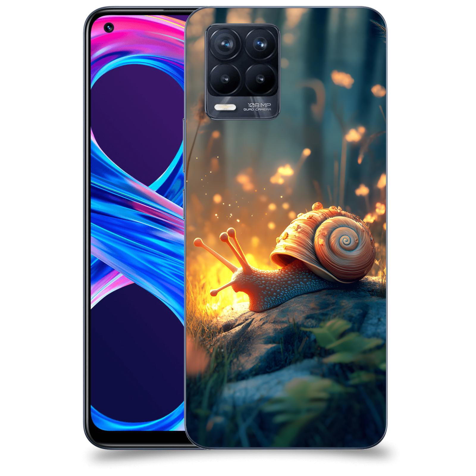 ACOVER Kryt na mobil Realme 8 Pro - Šnek