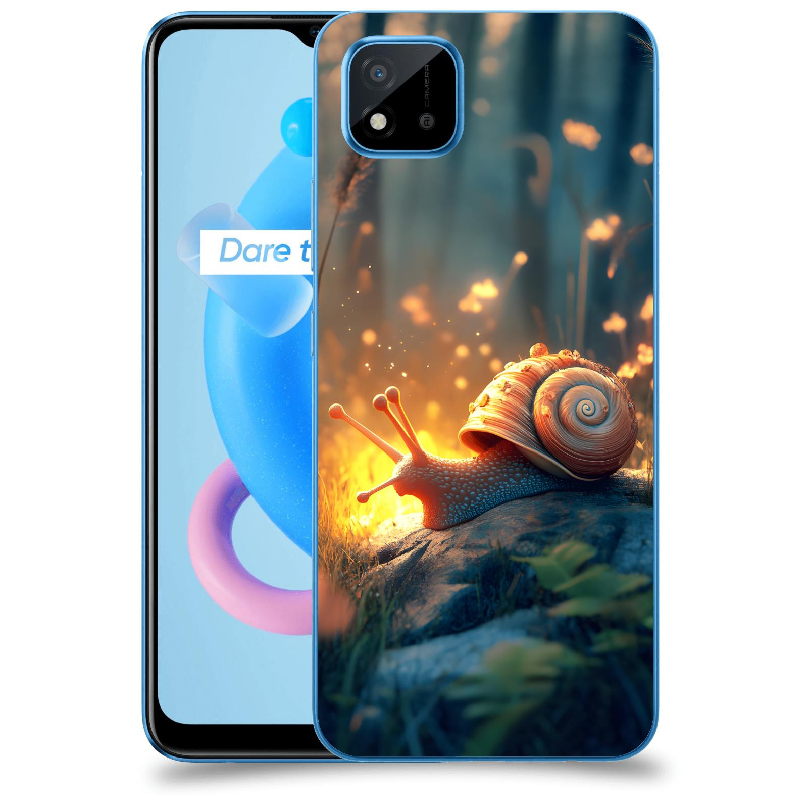 ACOVER Kryt na mobil Realme C11 (2021) - Šnek