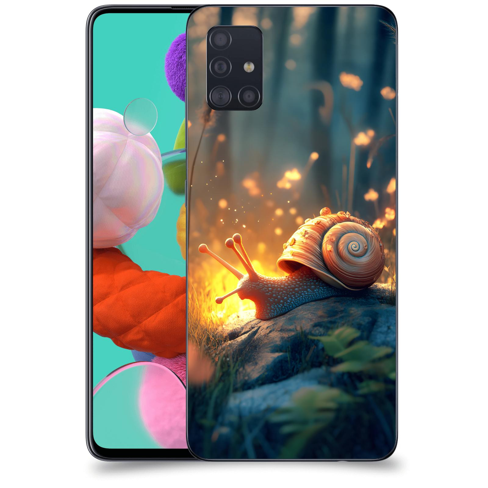 ACOVER Kryt na mobil Samsung Galaxy A51 A515F - Šnek
