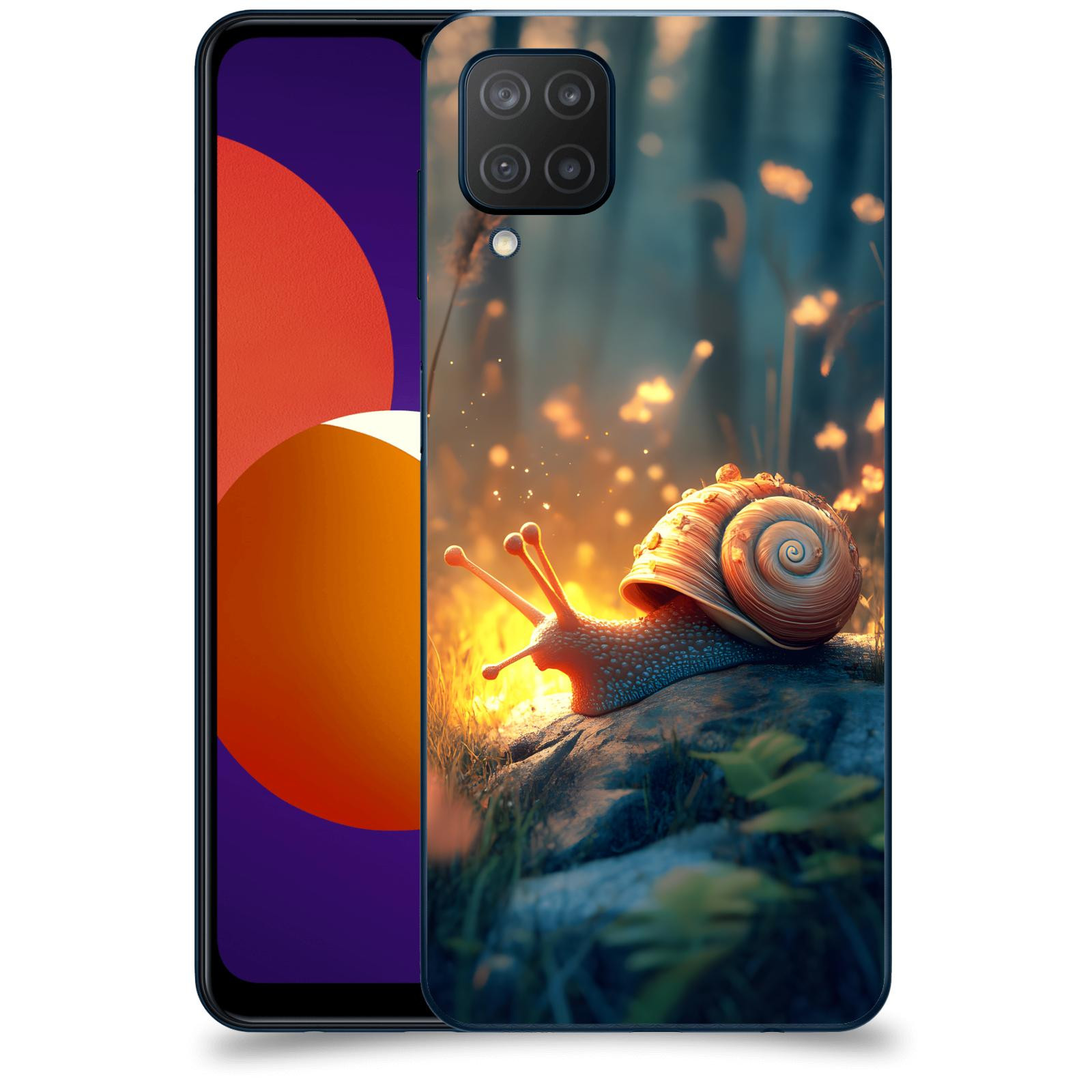 ACOVER Kryt na mobil Samsung Galaxy M12 M127F - Šnek
