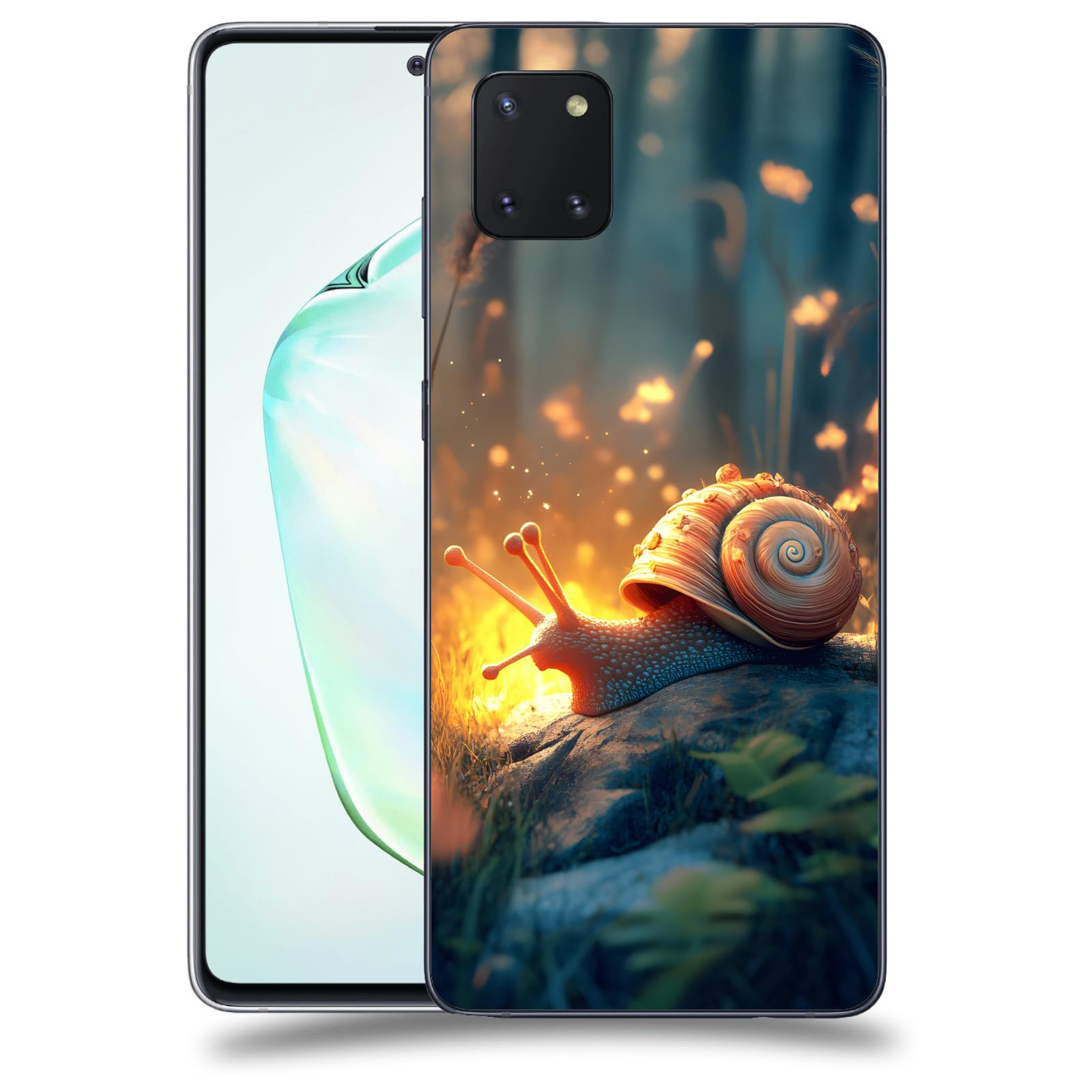 ACOVER Kryt na mobil Samsung Galaxy Note 10 Lite N770F - Šnek
