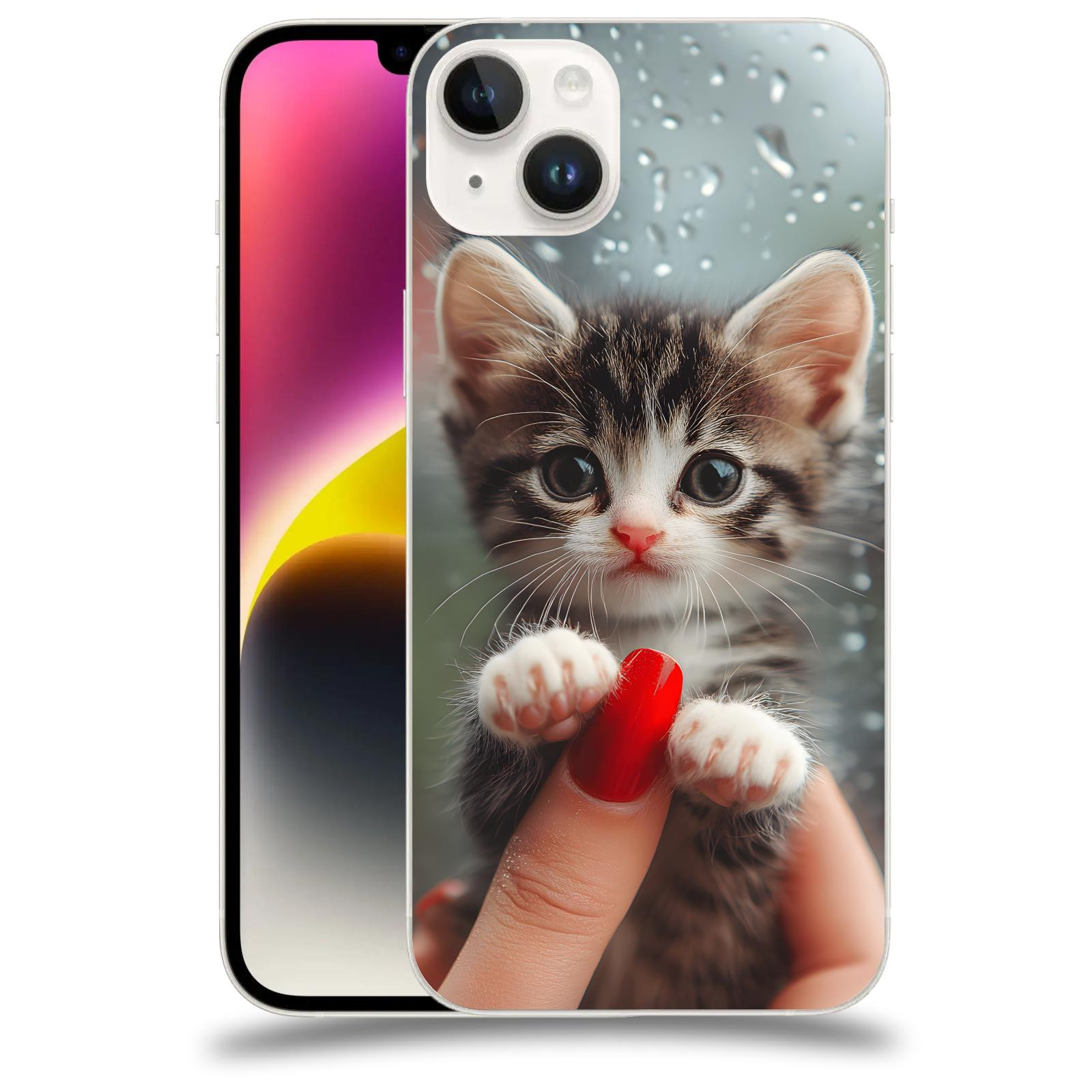 ACOVER Kryt na mobil Apple iPhone 14 Plus - Koťátko 2