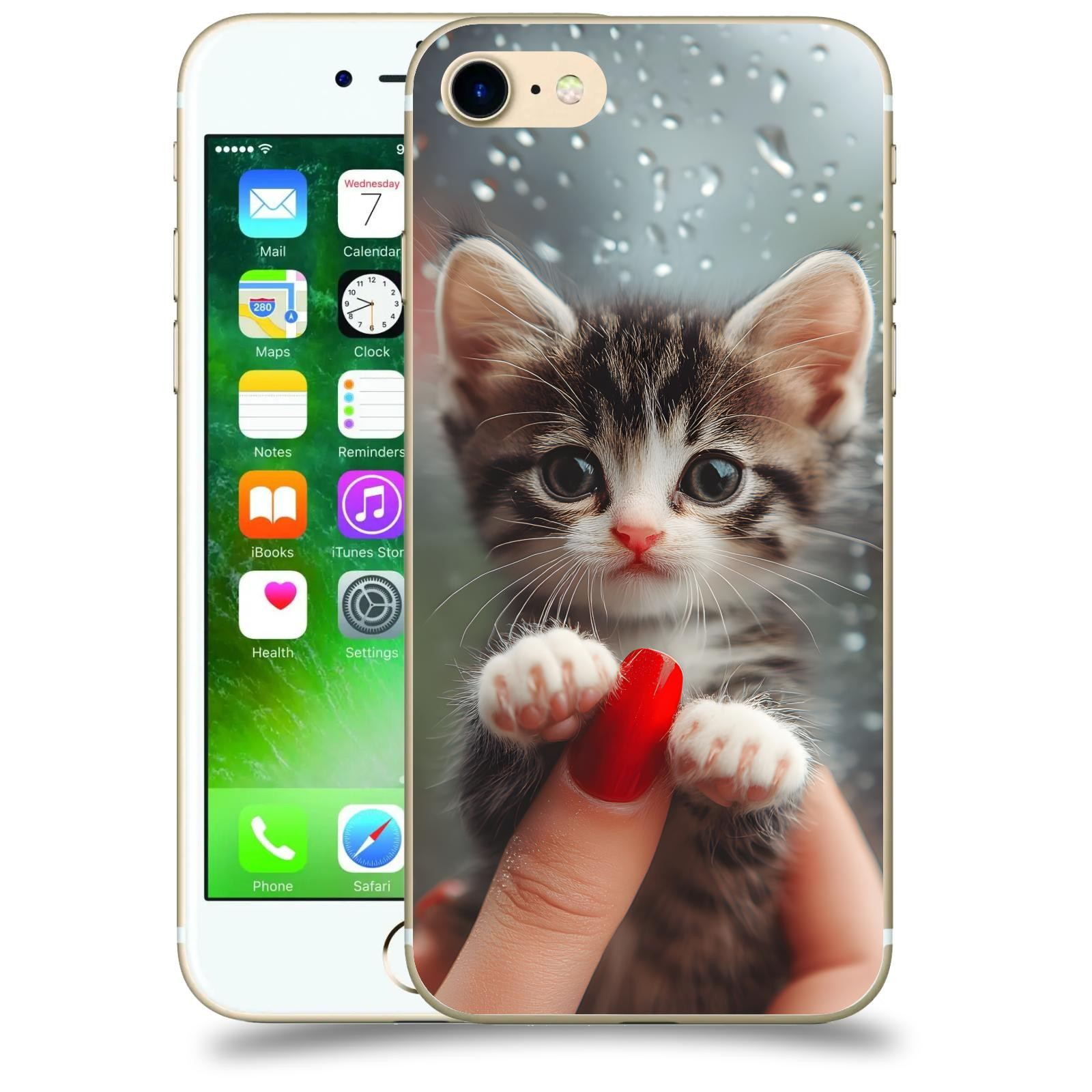 ACOVER Kryt na mobil Apple iPhone 7 - Koťátko 2