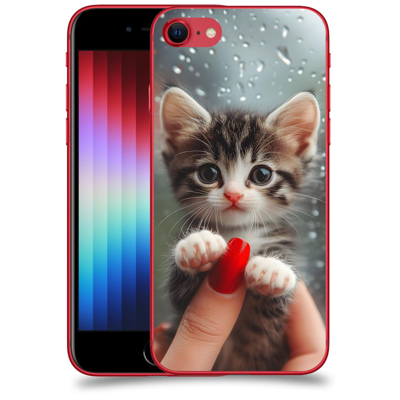 ACOVER Kryt na mobil Apple iPhone SE 2022 - Koťátko 2