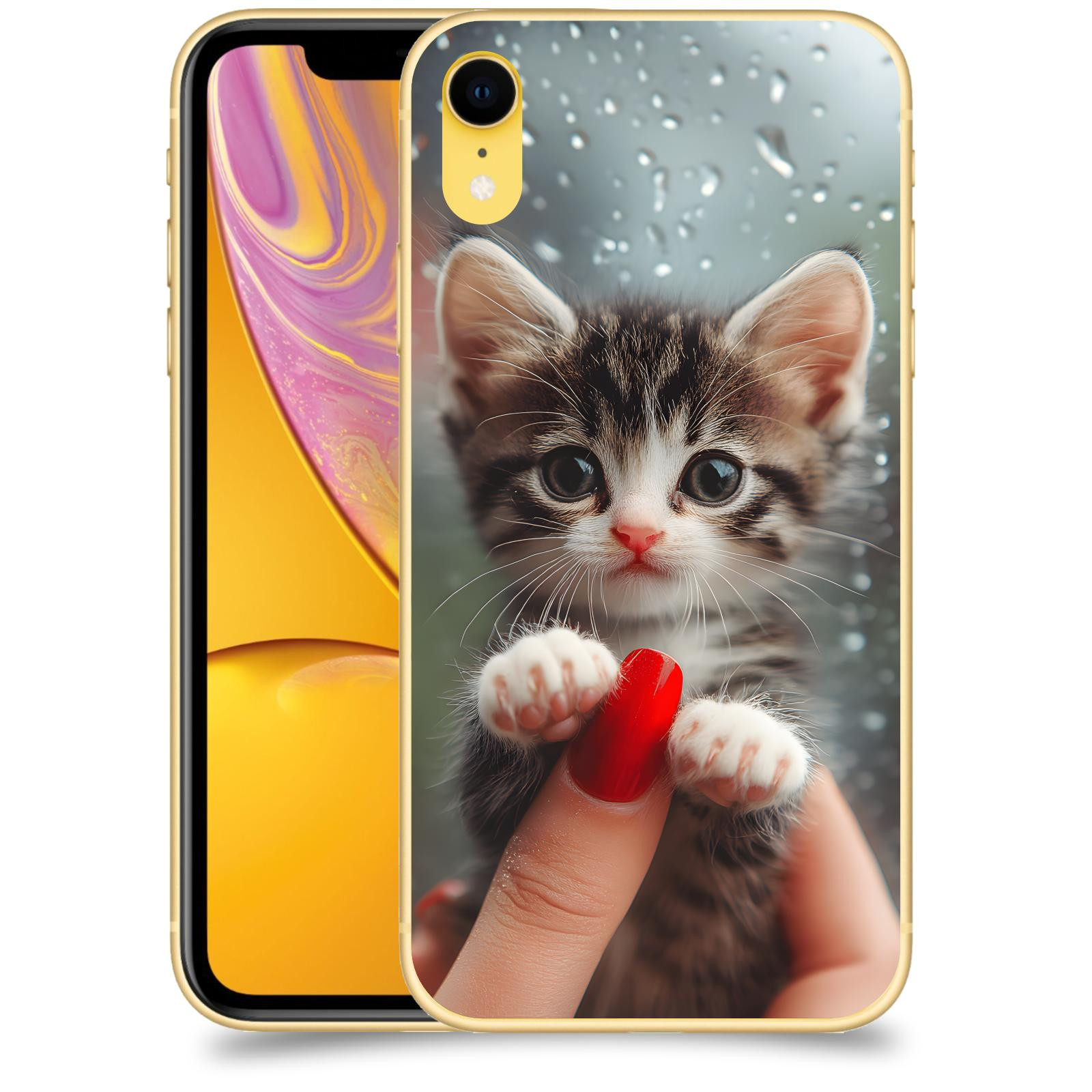ACOVER Kryt na mobil Apple iPhone XR - Koťátko 2