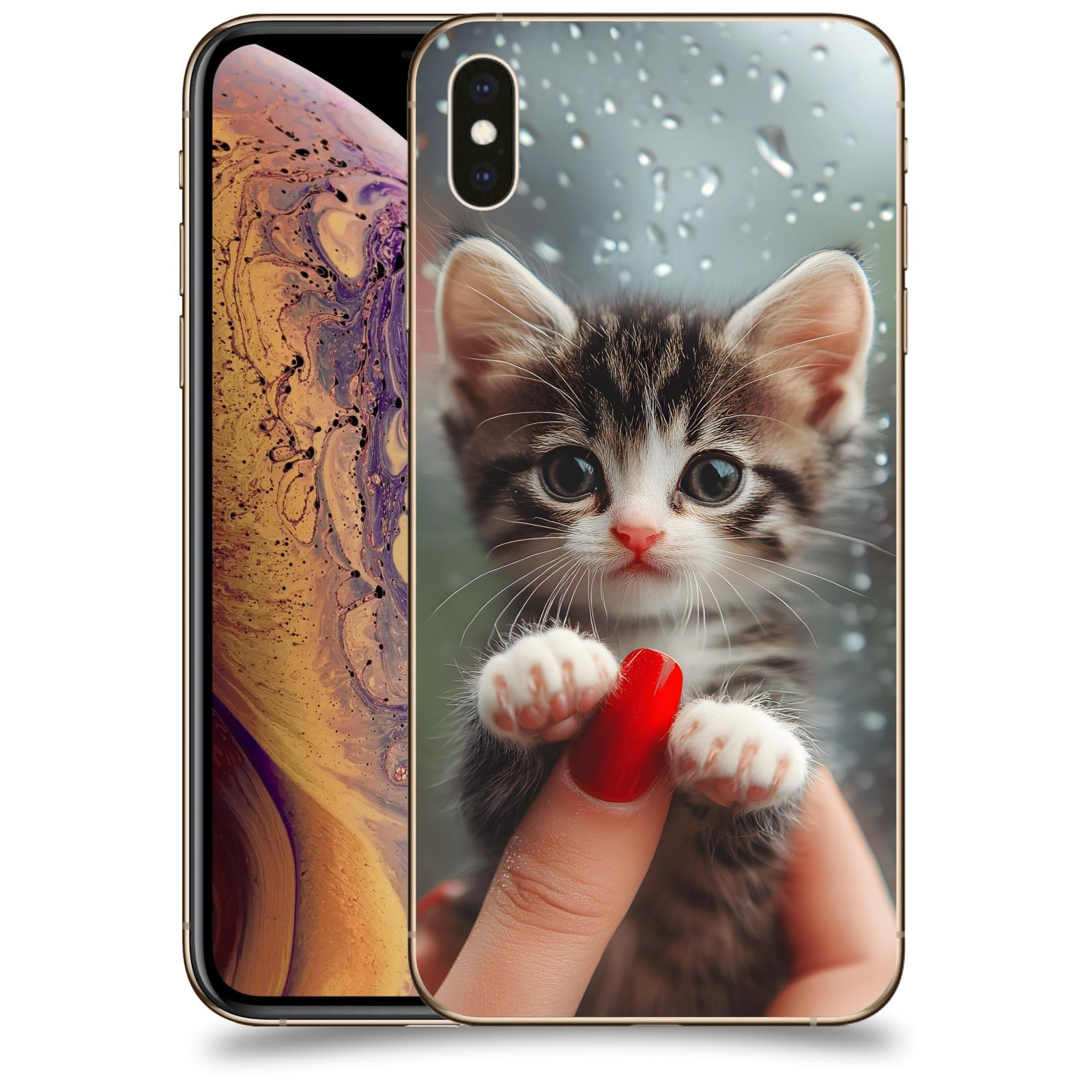 ACOVER Kryt na mobil Apple iPhone XS Max - Koťátko 2