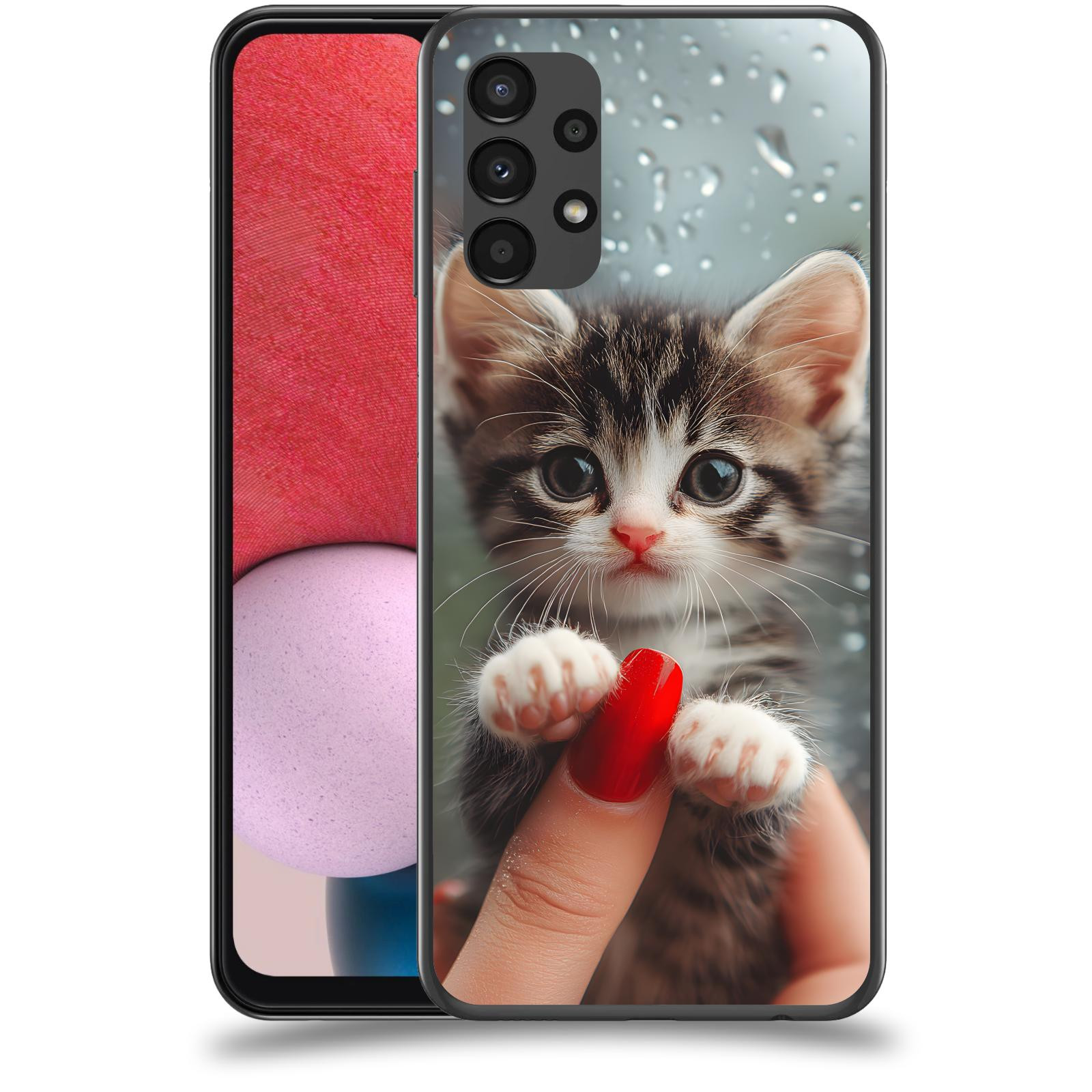 ACOVER Kryt na mobil Samsung Galaxy A13 4G A135 - Koťátko 2