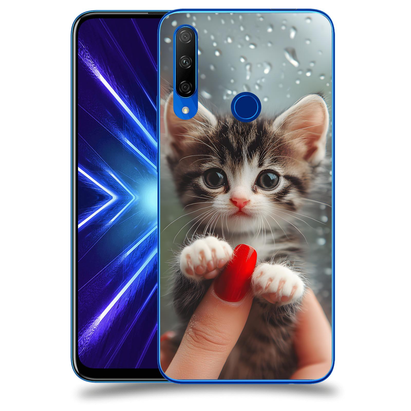 ACOVER Kryt na mobil Honor 9X - Koťátko 2