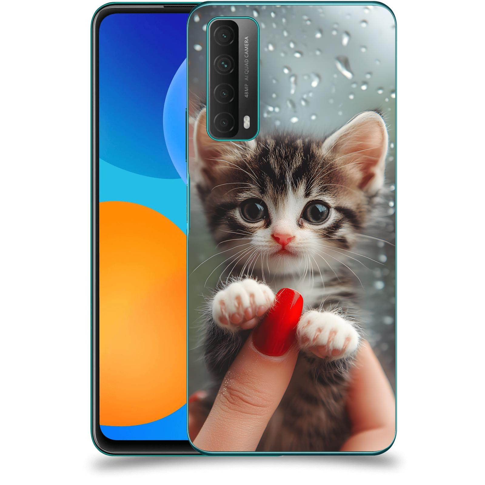 ACOVER Kryt na mobil Huawei P Smart 2021 - Koťátko 2