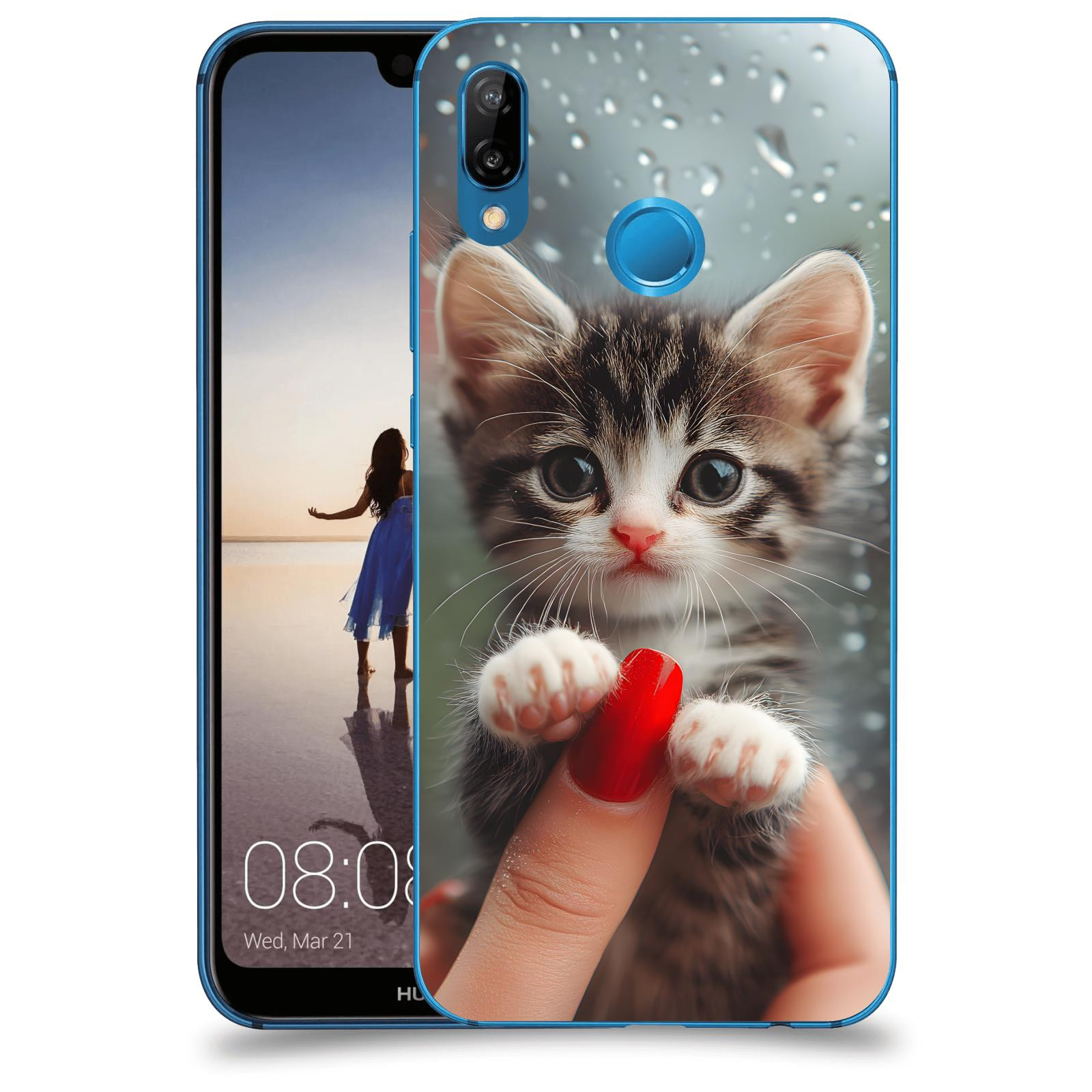 ACOVER Kryt na mobil Huawei P20 Lite - Koťátko 2