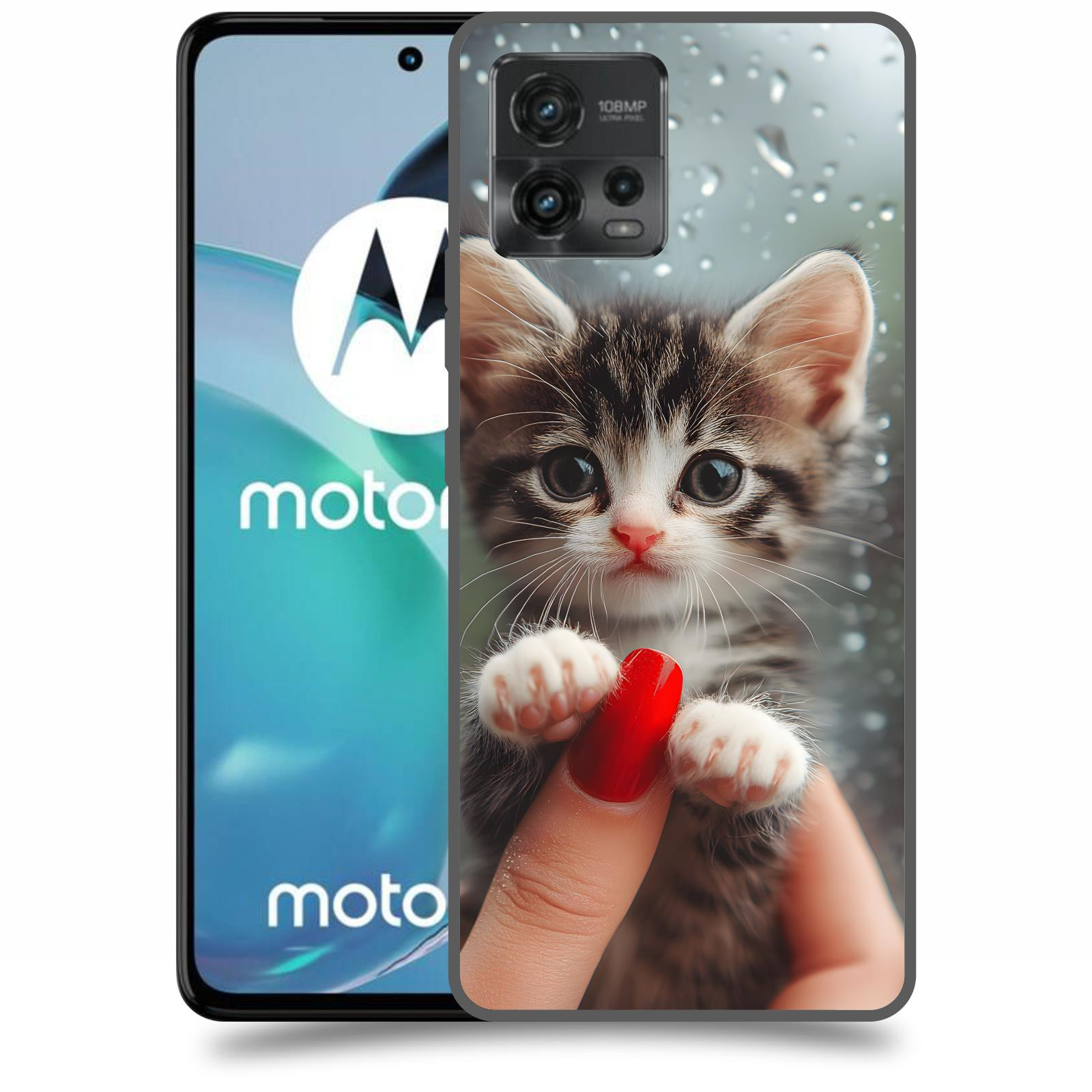 ACOVER Kryt na mobil Motorola Moto G72 - Koťátko 2