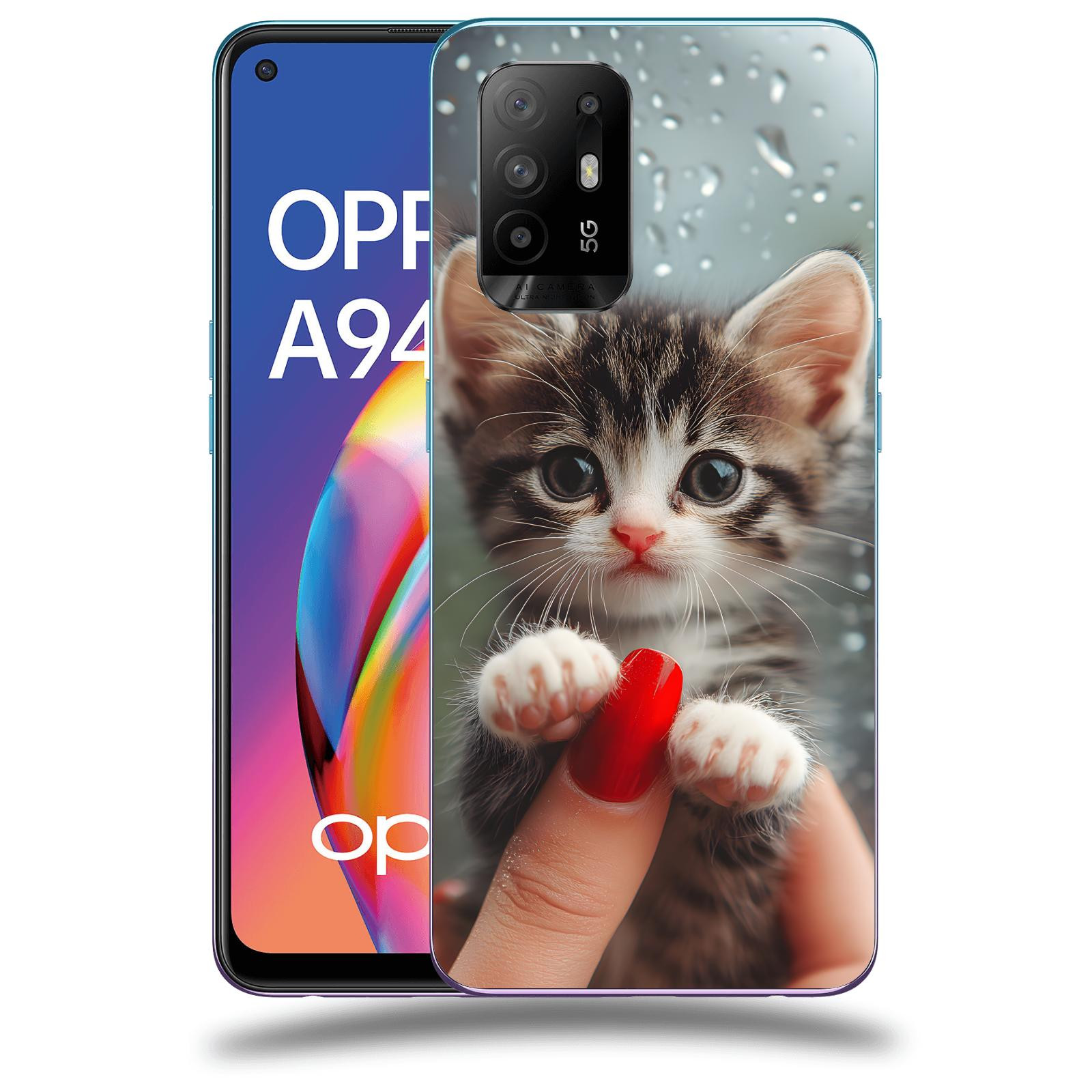 ACOVER Kryt na mobil OPPO A94 5G - Koťátko 2