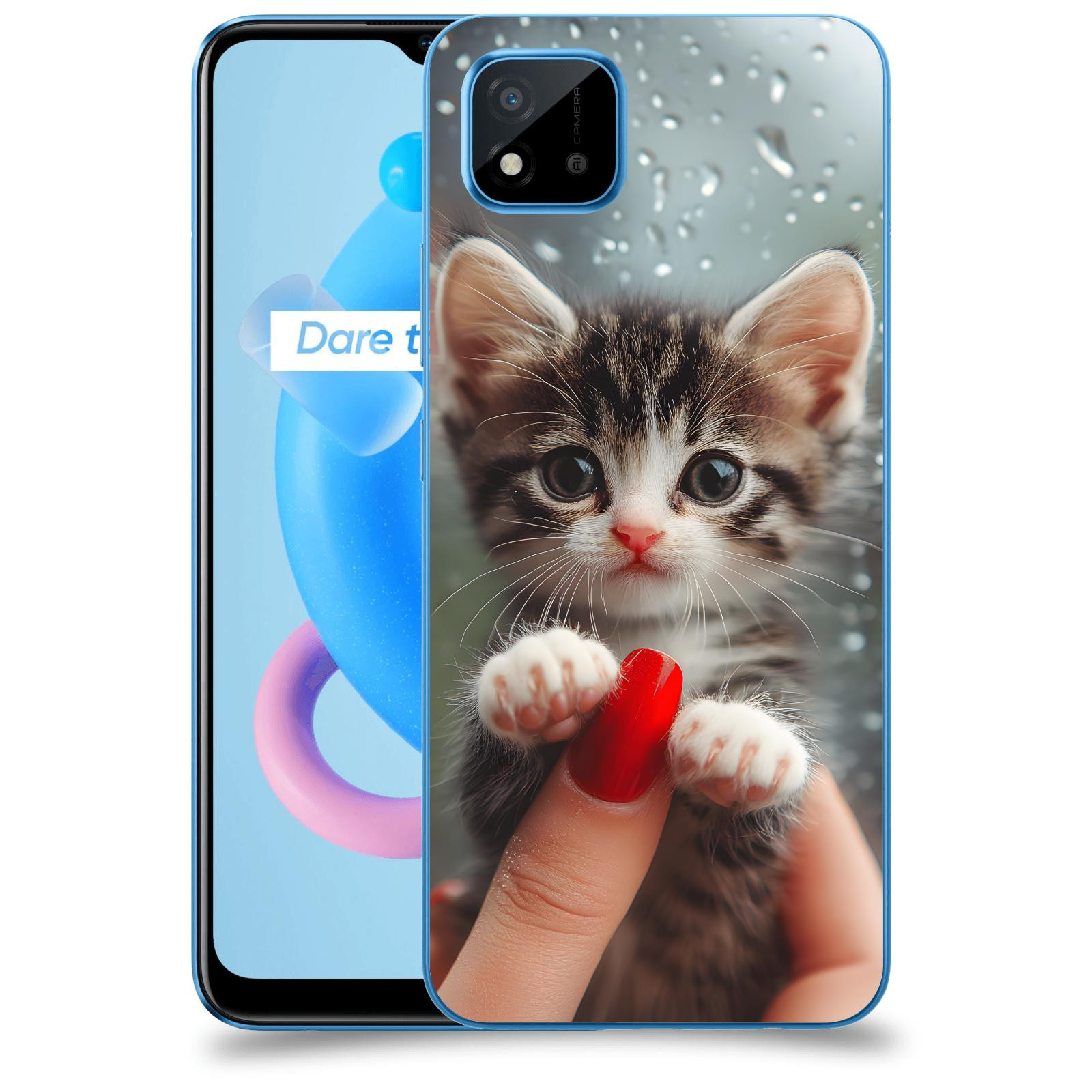 ACOVER Kryt na mobil Realme C11 (2021) - Koťátko 2