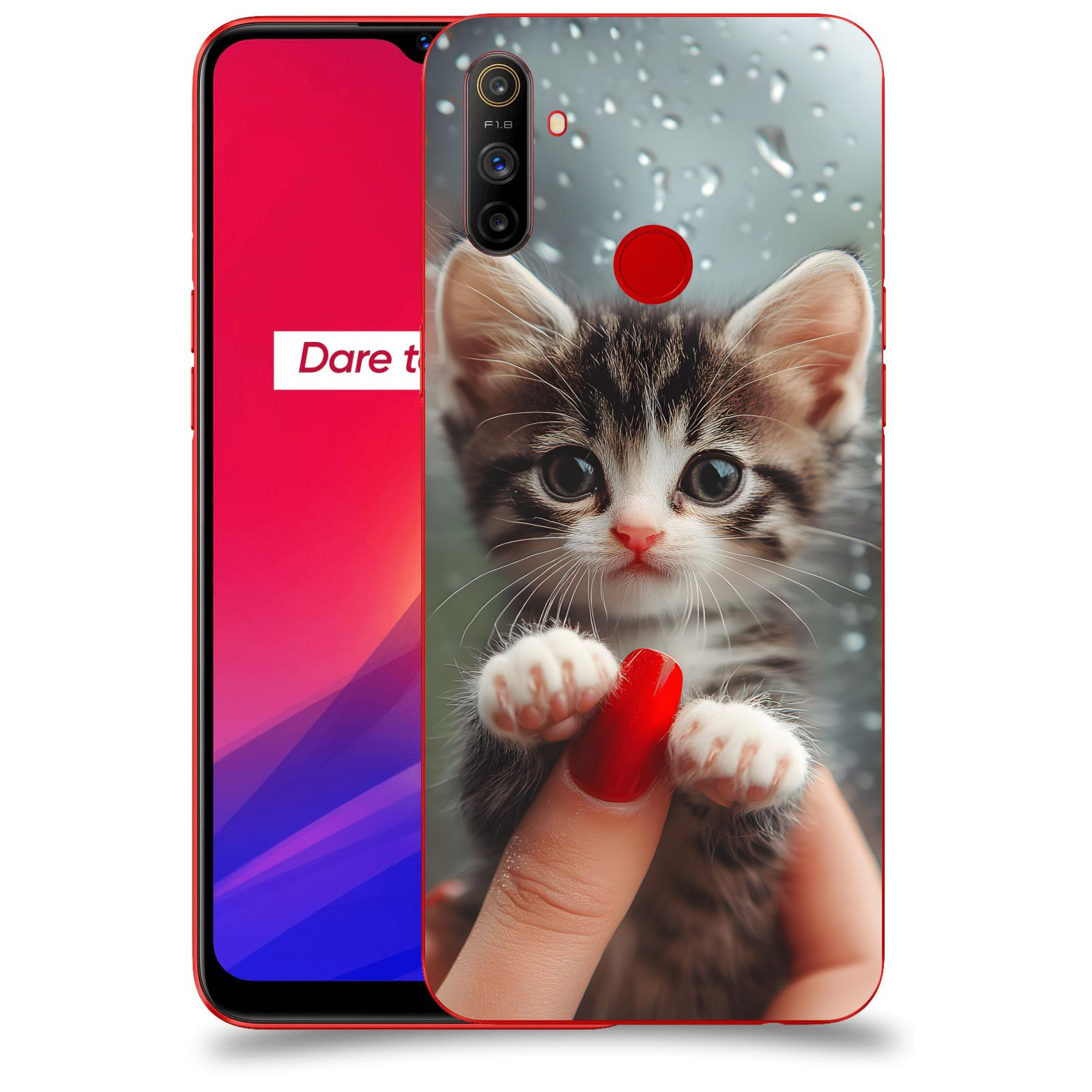 ACOVER Kryt na mobil Realme C3 - Koťátko 2