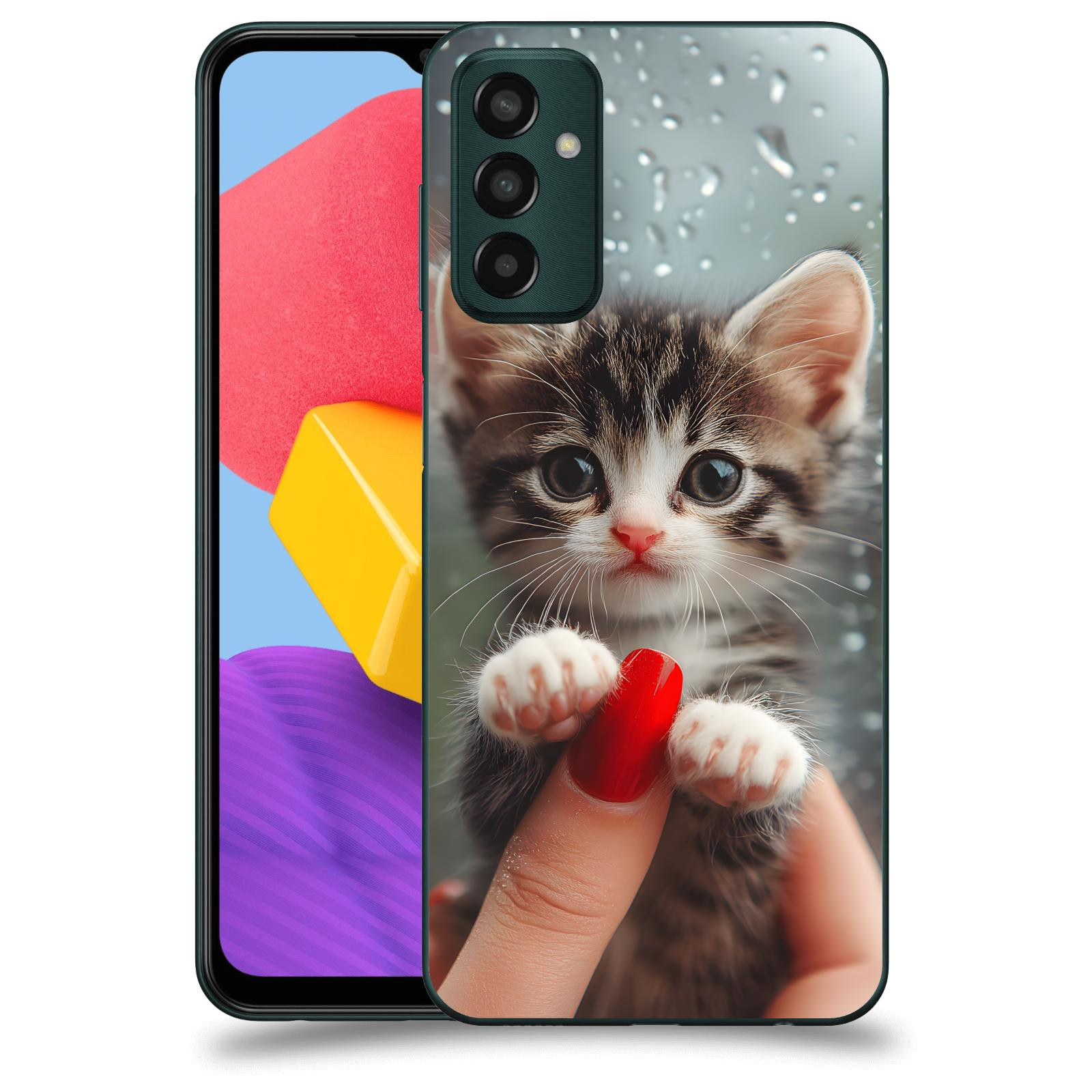 ACOVER Kryt na mobil Samsung Galaxy M13 M135F - Koťátko 2