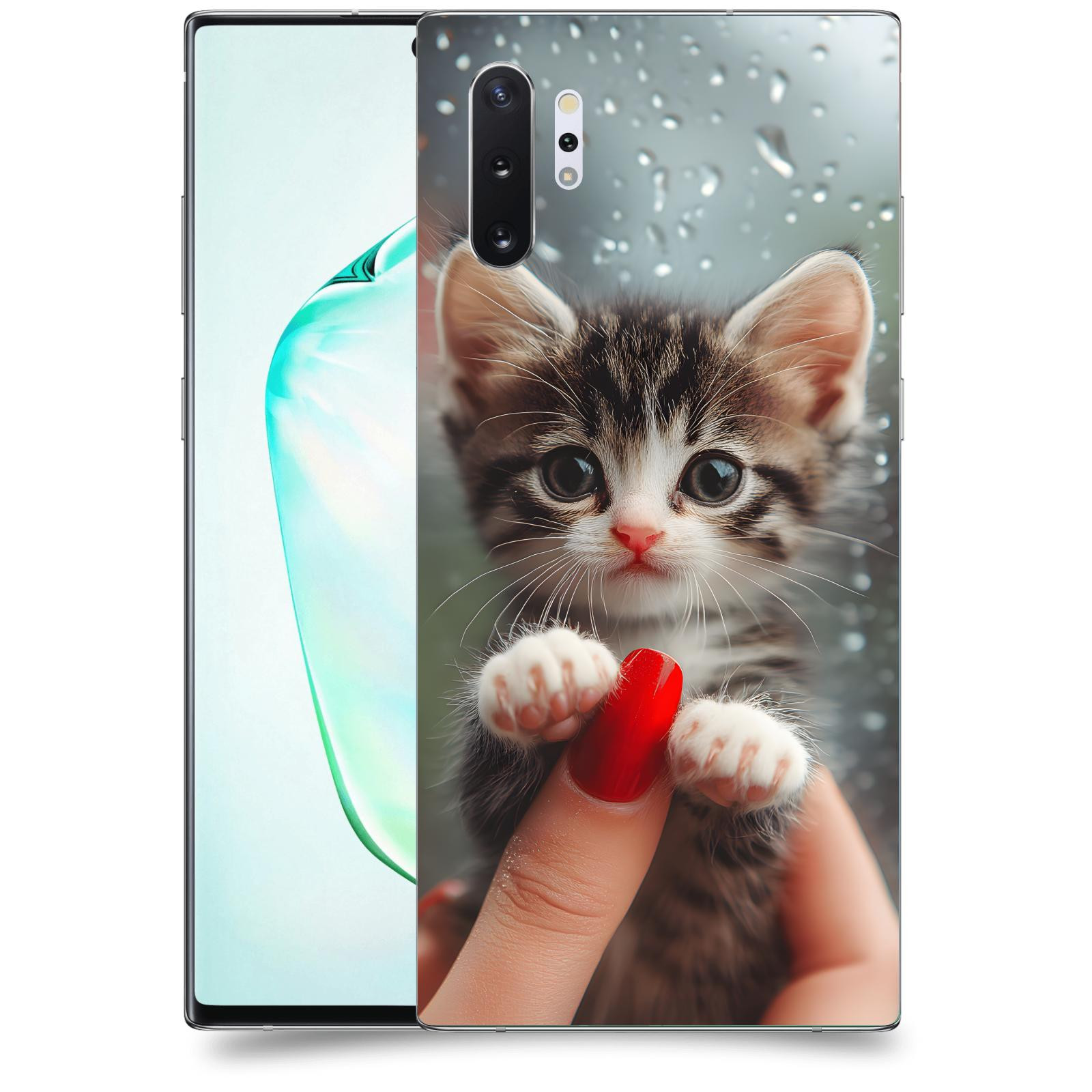 ACOVER Kryt na mobil Samsung Galaxy Note 10+ N975F - Koťátko 2