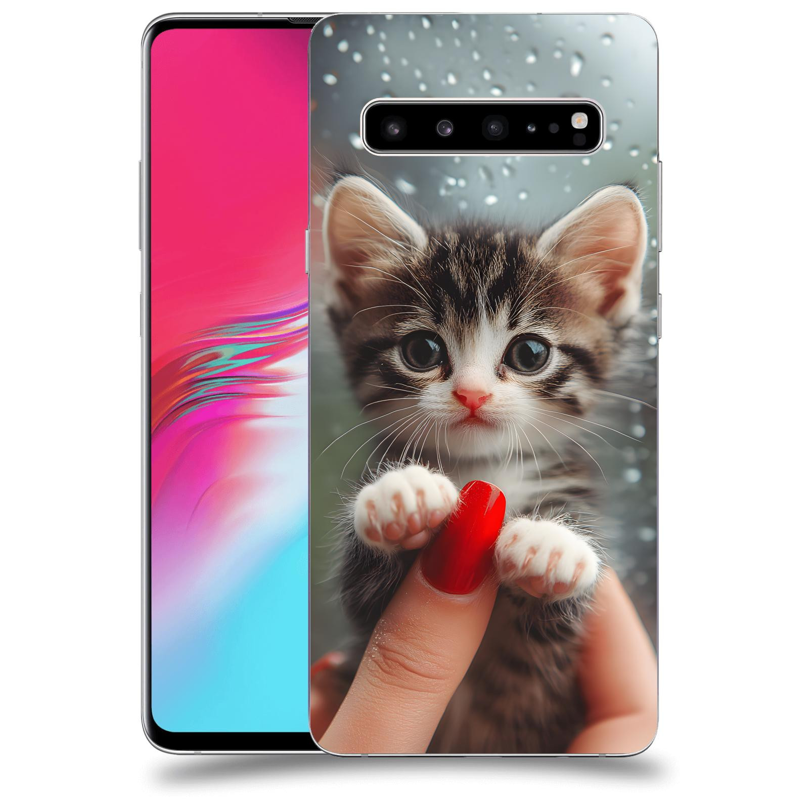 ACOVER Kryt na mobil Samsung Galaxy S10 G973 - Koťátko 2