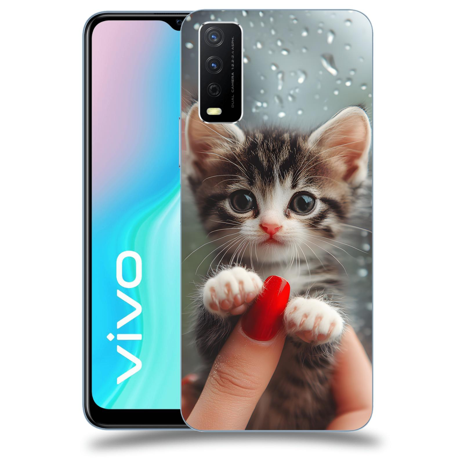 ACOVER Kryt na mobil Vivo Y11s - Koťátko 2