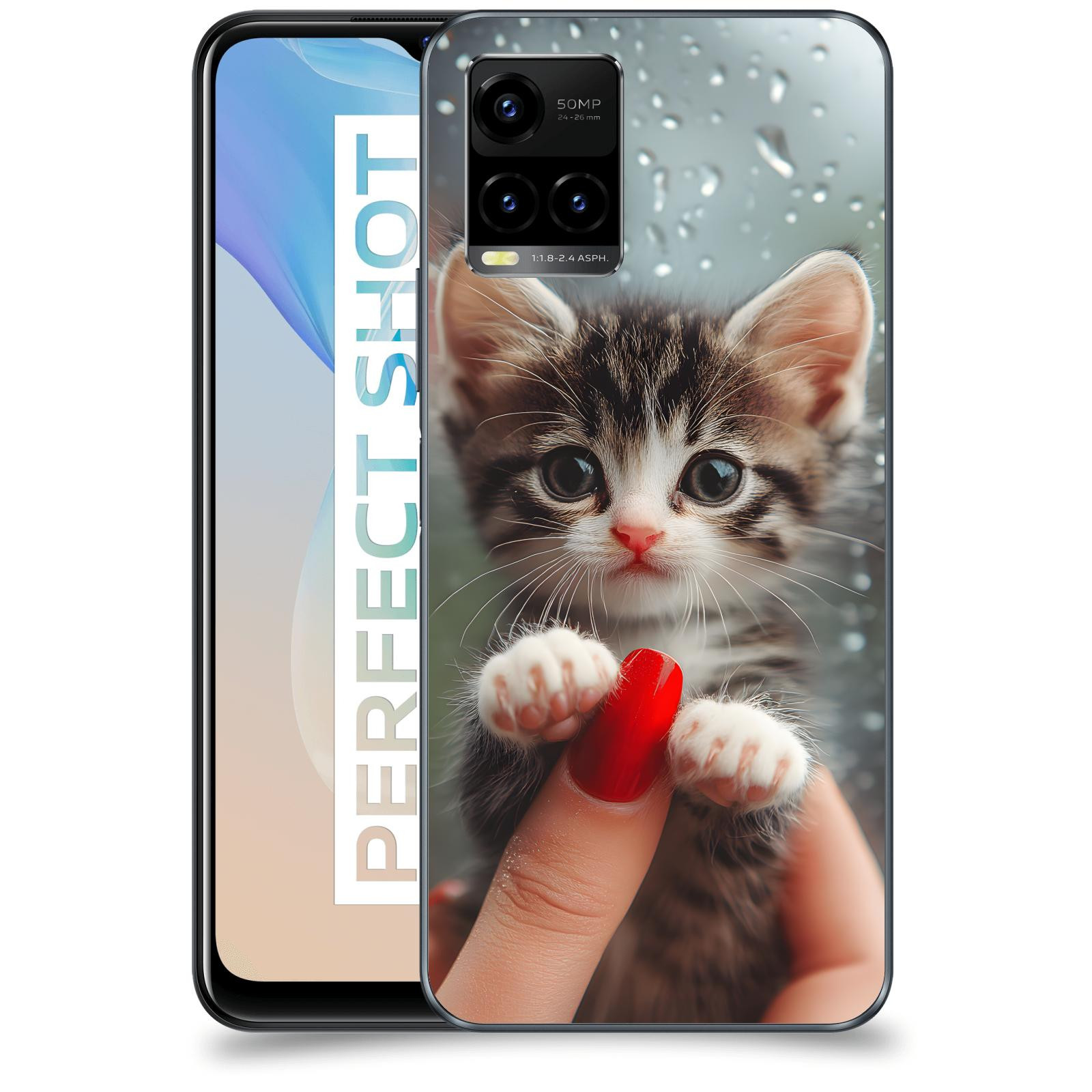 ACOVER Kryt na mobil Vivo Y33s - Koťátko 2
