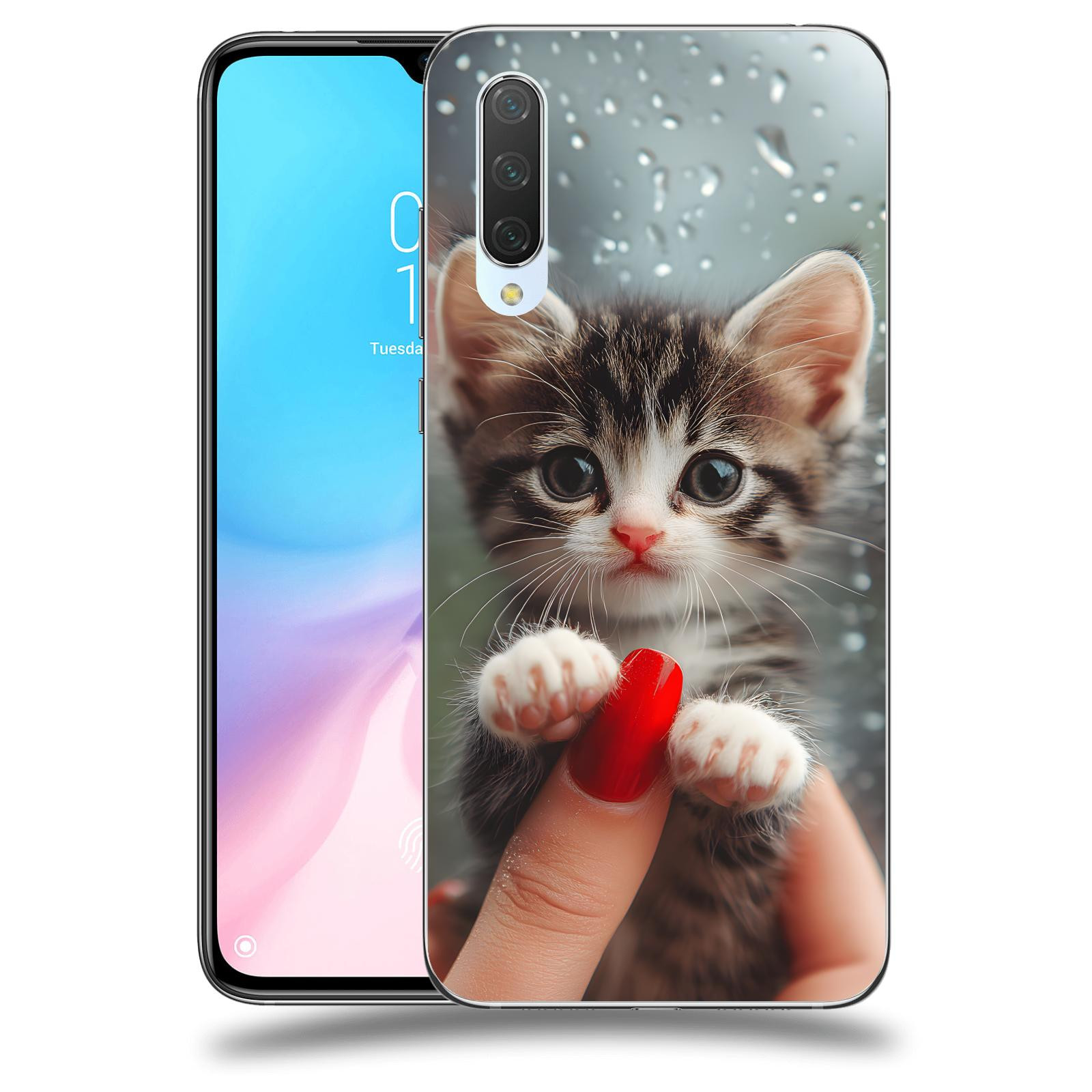 ACOVER Kryt na mobil Xiaomi Mi 9 Lite - Koťátko 2