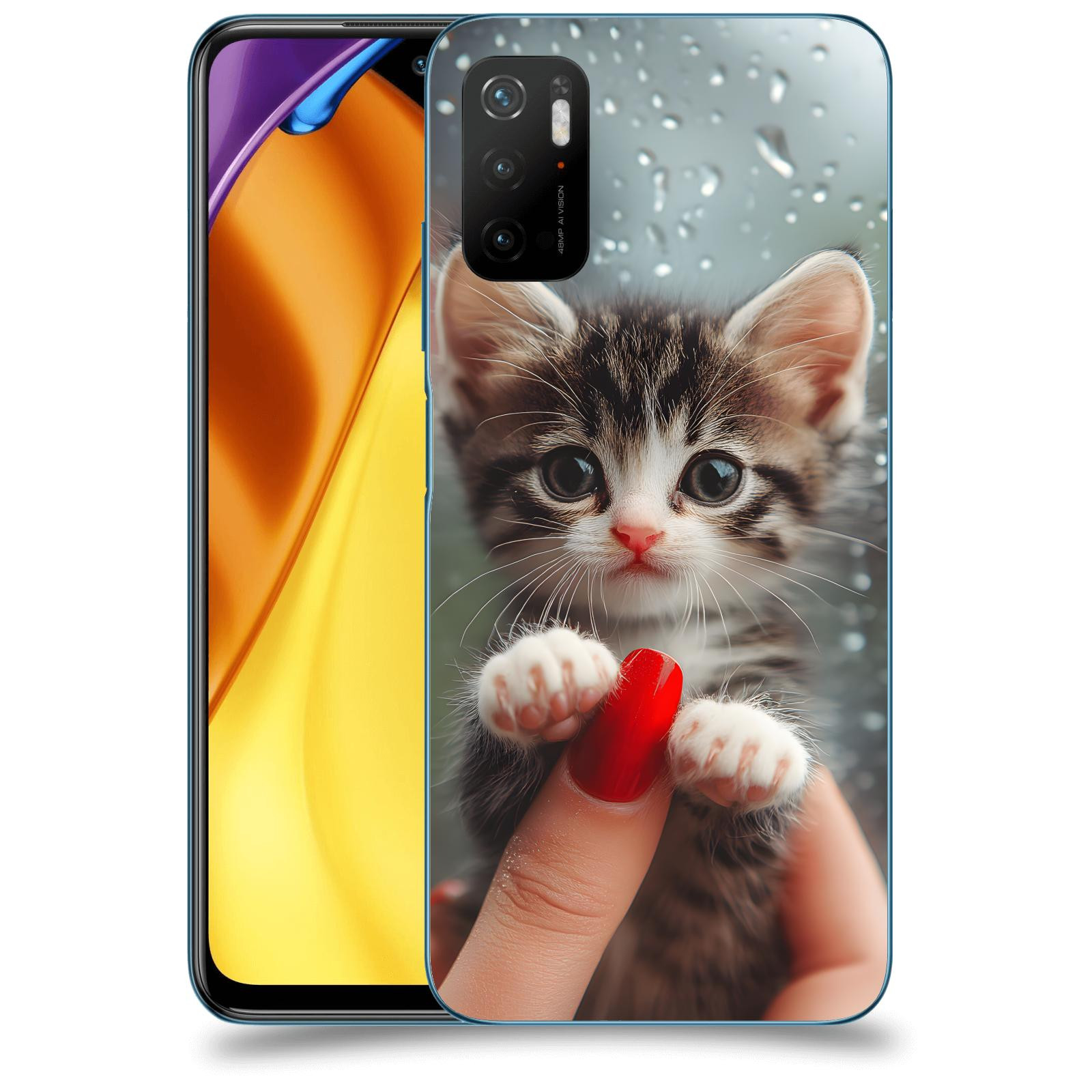 ACOVER Kryt na mobil Xiaomi Poco M3 Pro 5G - Koťátko 2