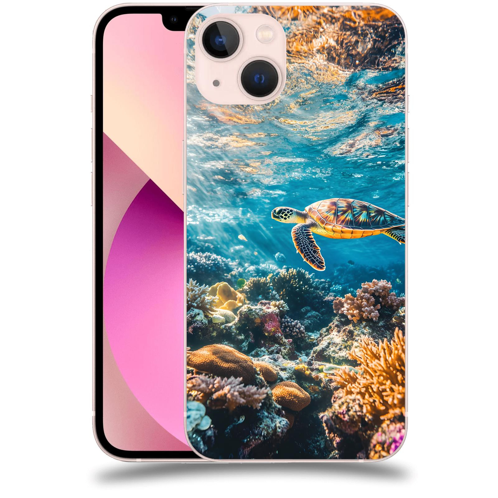 ACOVER Kryt na mobil Apple iPhone 13 - Želva