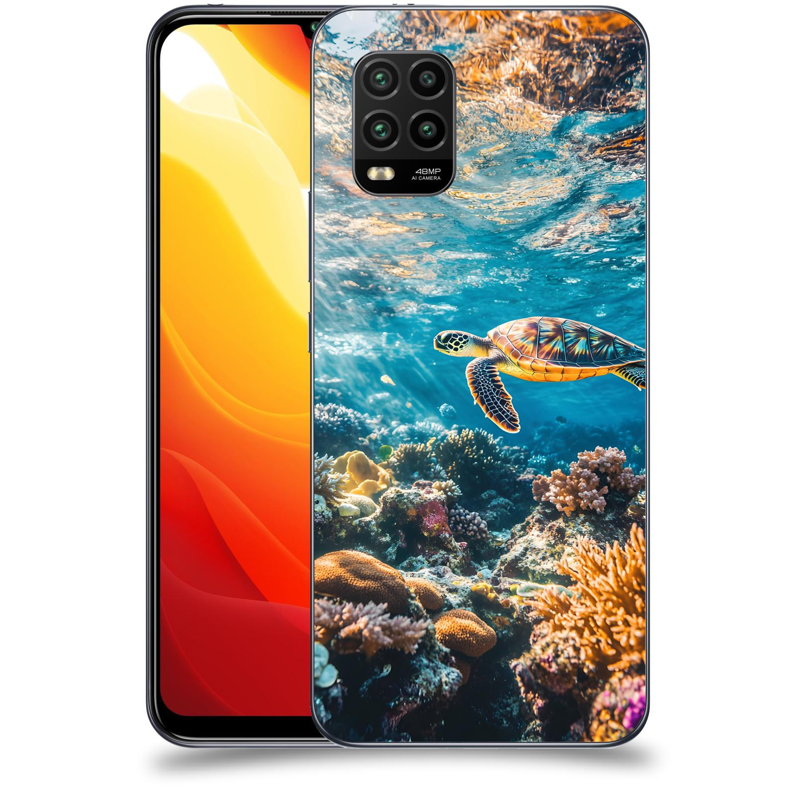ACOVER Kryt na mobil Xiaomi Mi 10 Lite - Želva