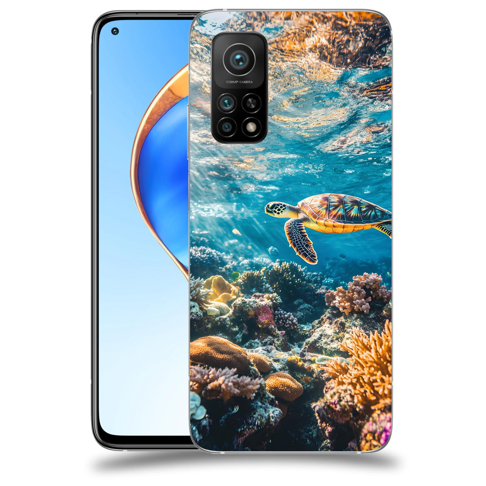 ACOVER Kryt na mobil Xiaomi Mi 10T Pro - Želva