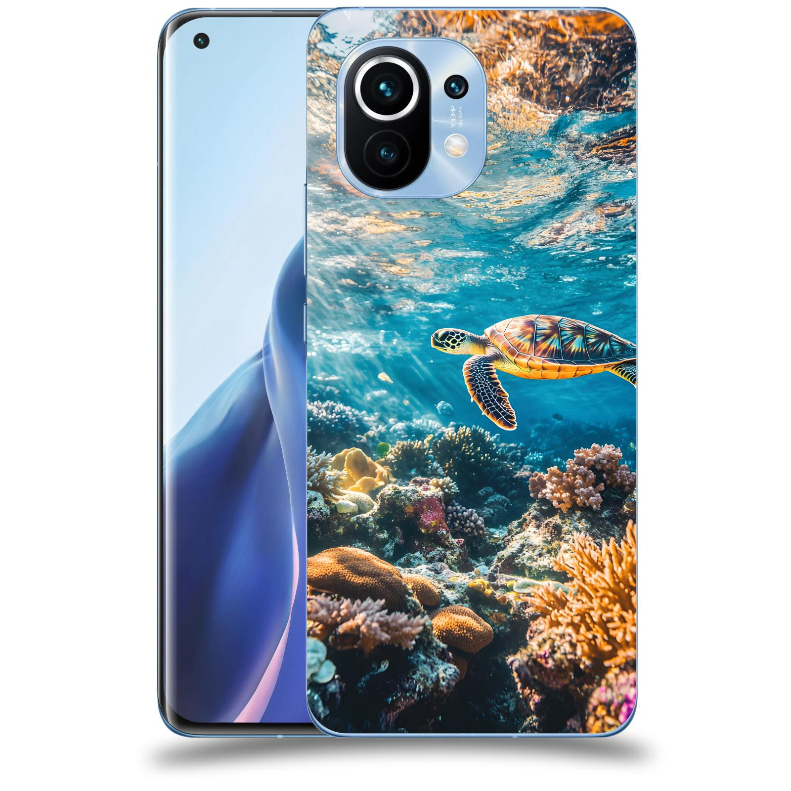 ACOVER Kryt na mobil Xiaomi Mi 11 - Želva