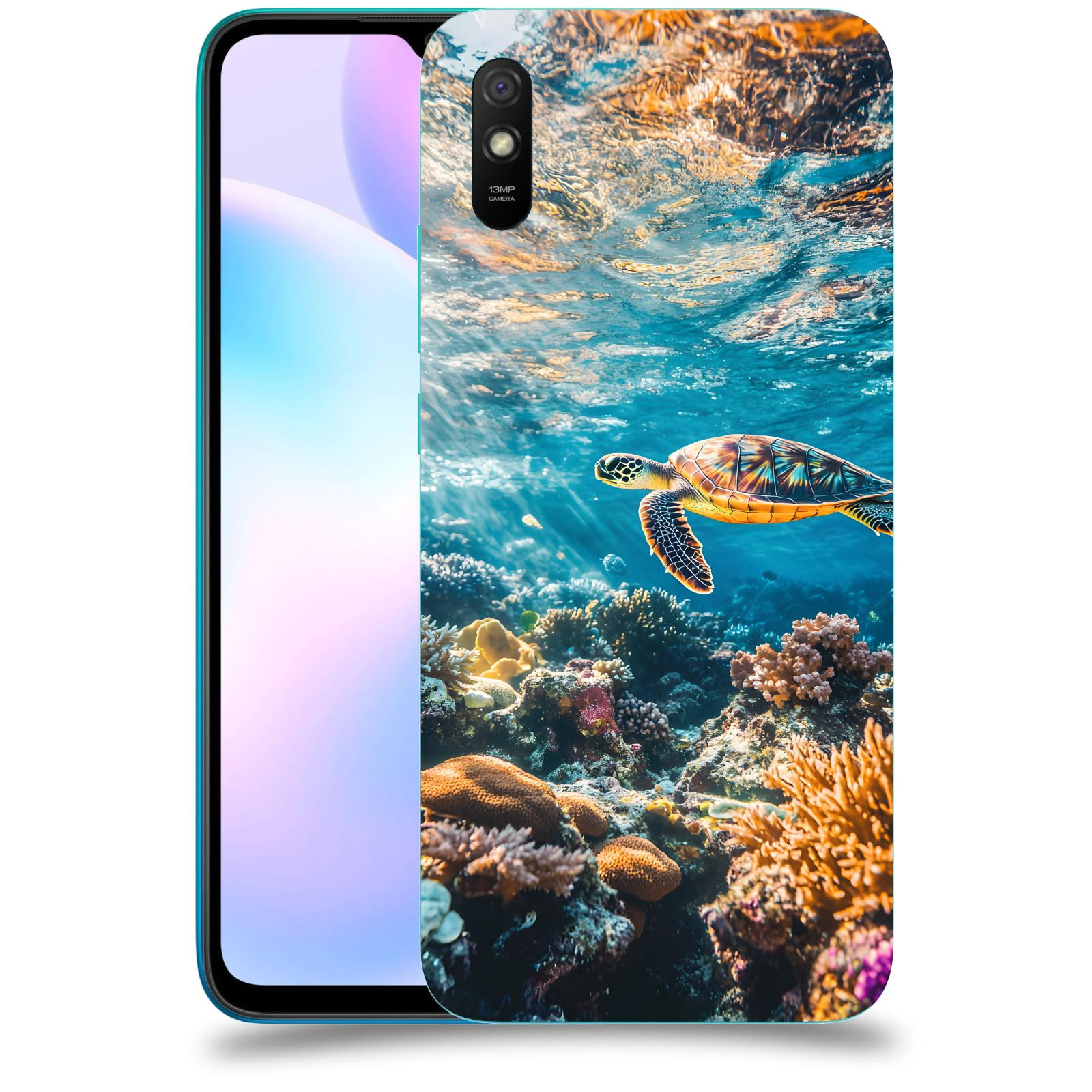 ACOVER Kryt na mobil Xiaomi Redmi 9AT - Želva