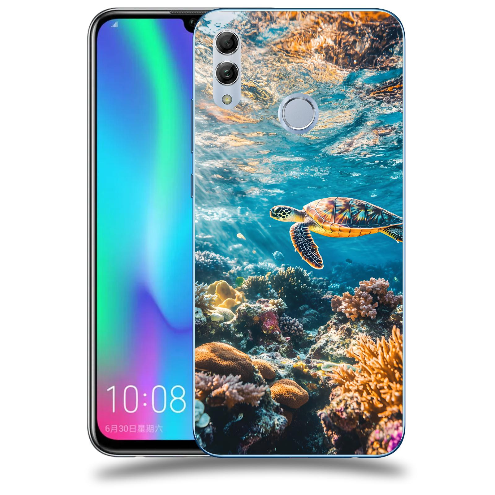 ACOVER Kryt na mobil Honor 10 Lite - Želva