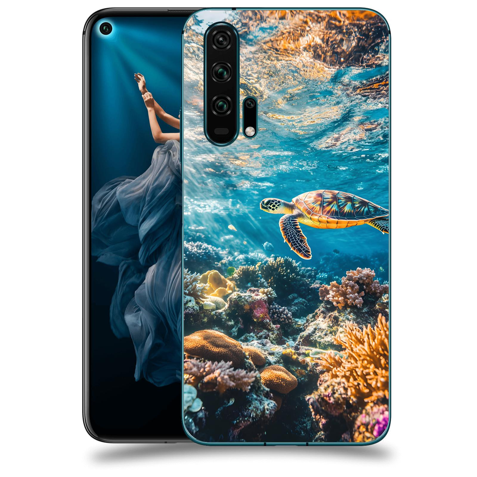 ACOVER Kryt na mobil Honor 20 Pro - Želva