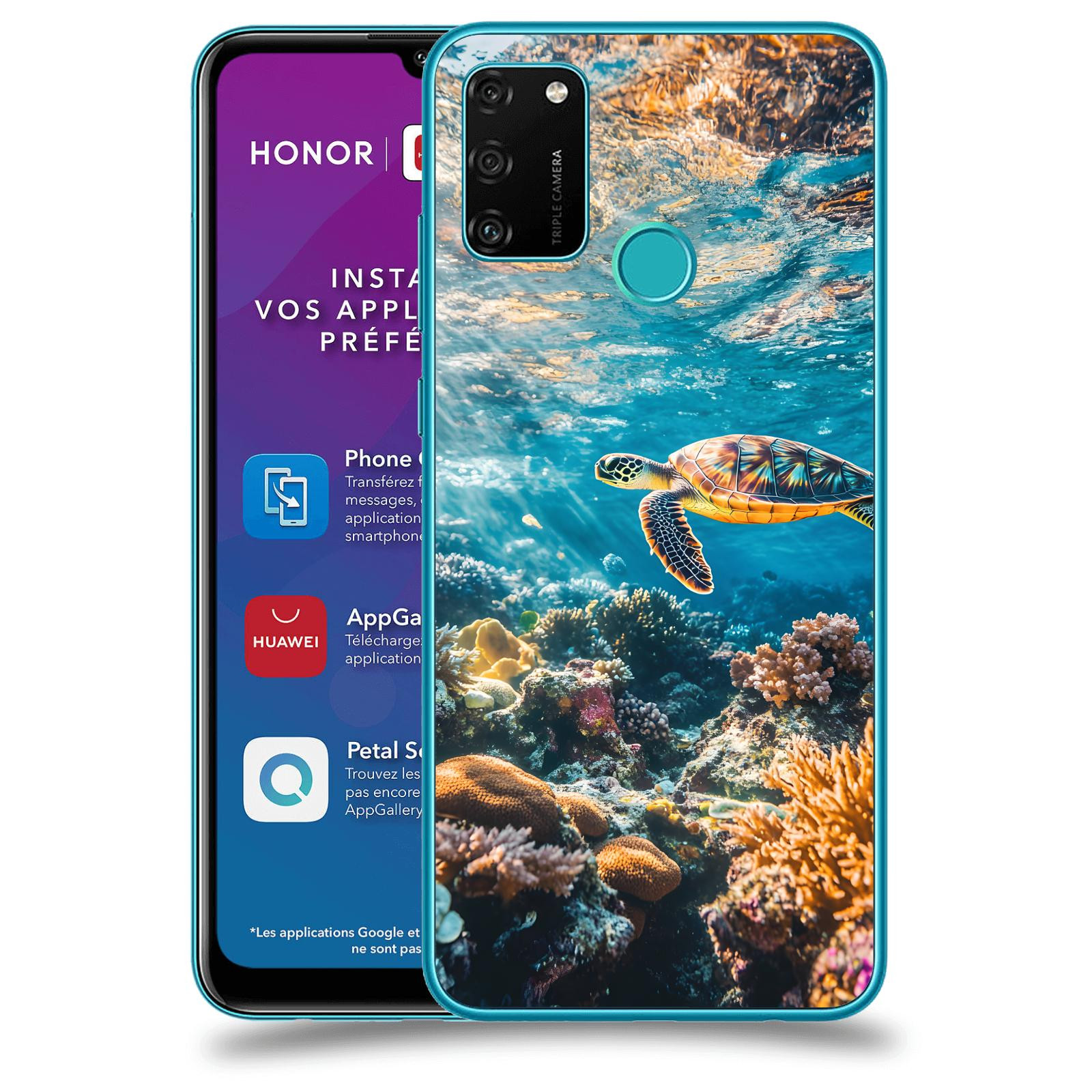 ACOVER Kryt na mobil Honor 9A - Želva