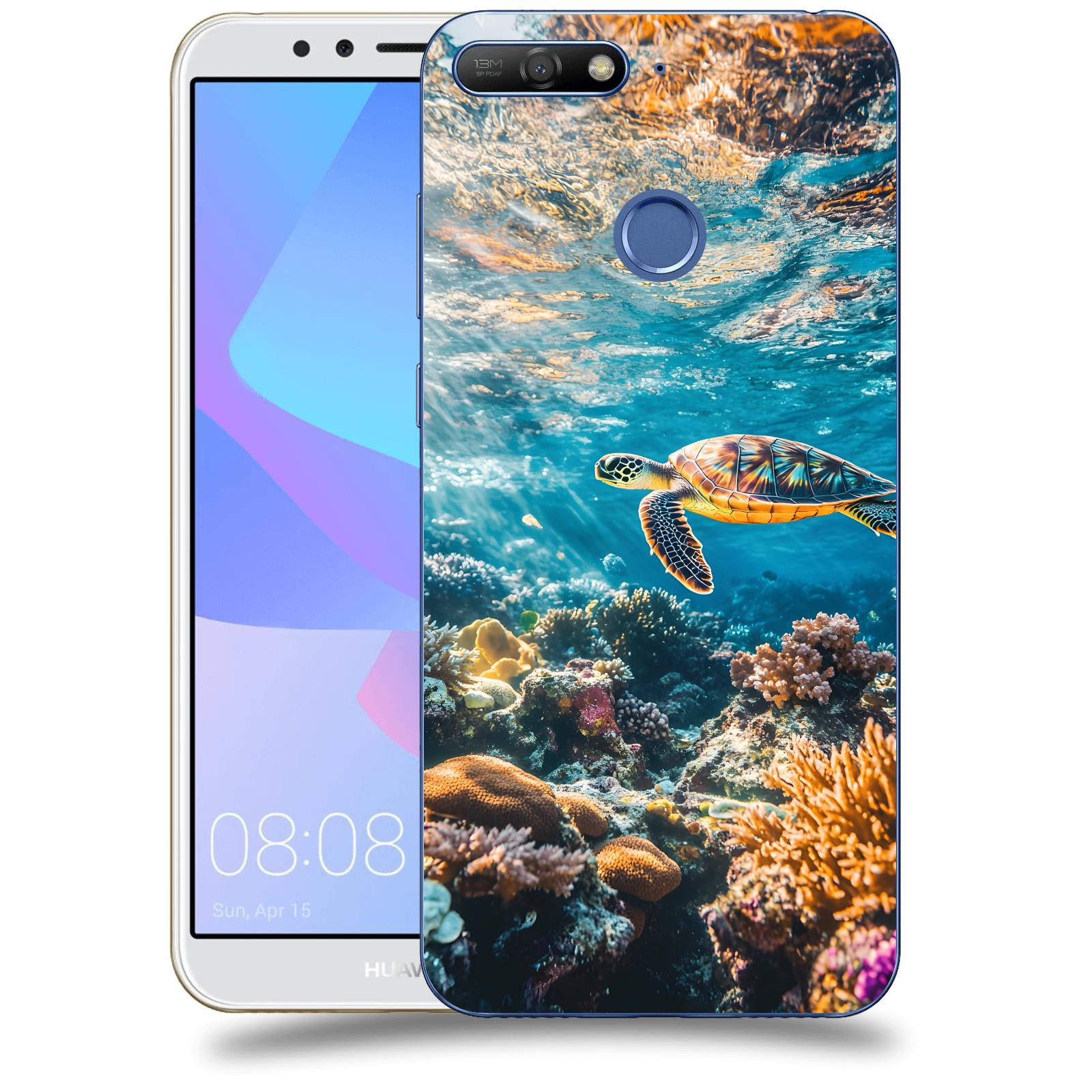 ACOVER Kryt na mobil Huawei Y6 Prime 2018 - Želva