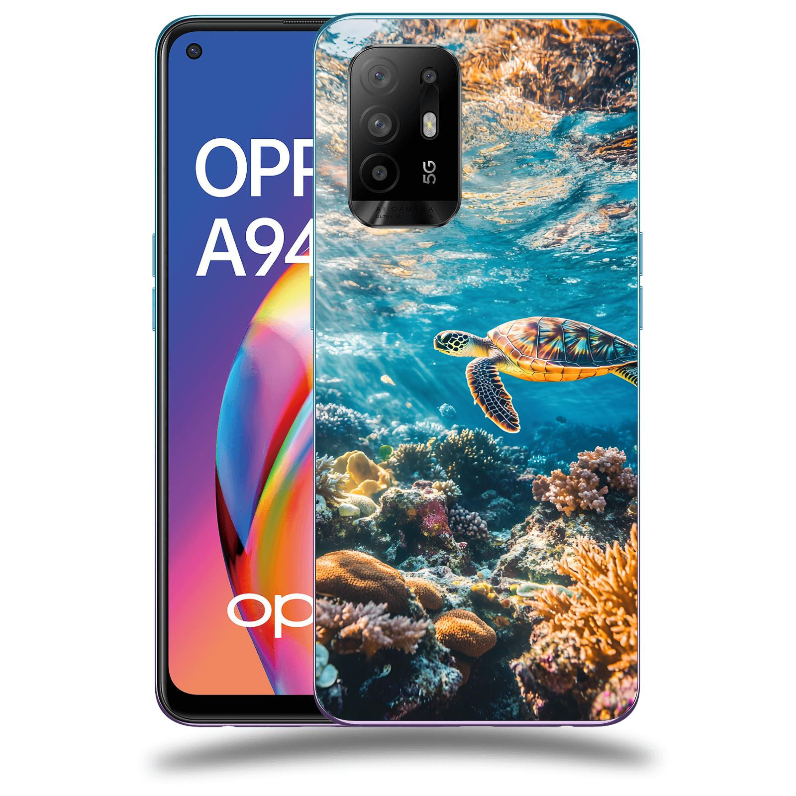 ACOVER Kryt na mobil OPPO A94 5G - Želva