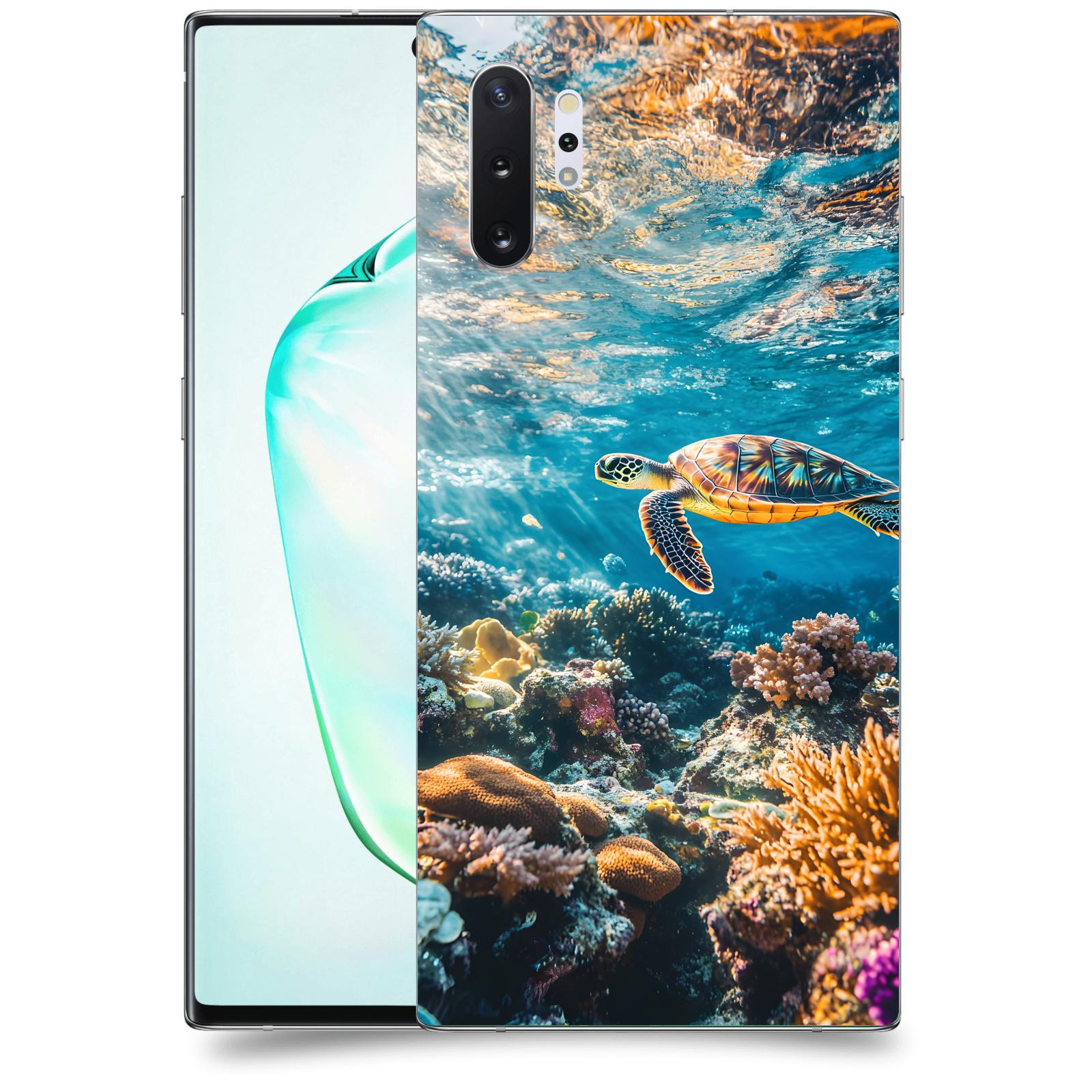 ACOVER Kryt na mobil Samsung Galaxy Note 10+ N975F - Želva