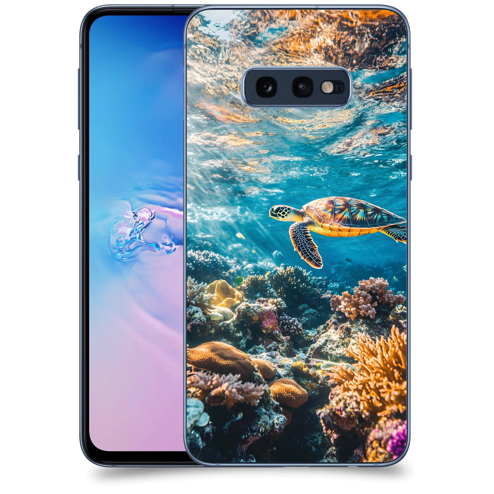 ACOVER Kryt na mobil Samsung Galaxy S10e G970 - Želva