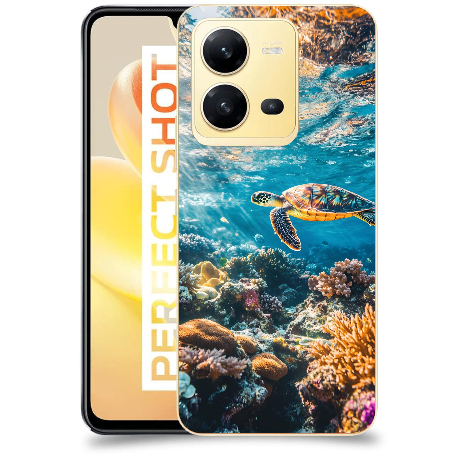 ACOVER Kryt na mobil Vivo X80 Lite - Želva