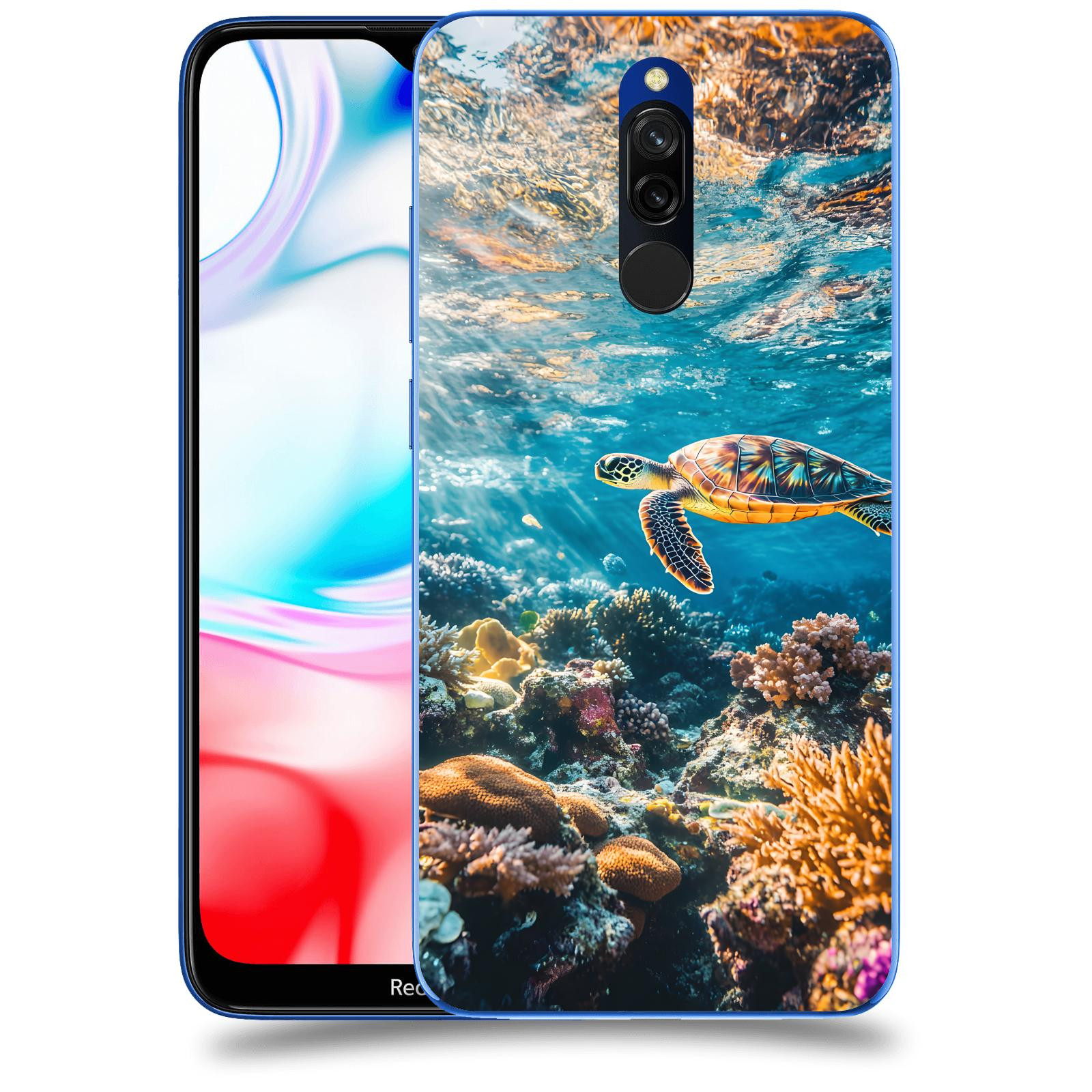 ACOVER Kryt na mobil Xiaomi Redmi 8 - Želva