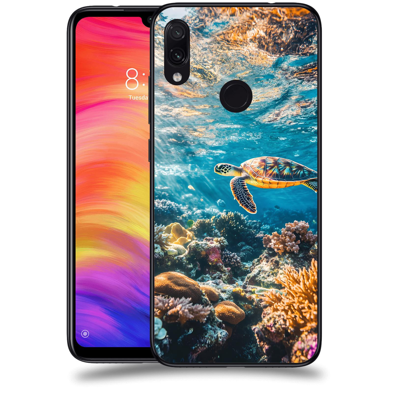 ACOVER Kryt na mobil Xiaomi Redmi Note 7 - Želva