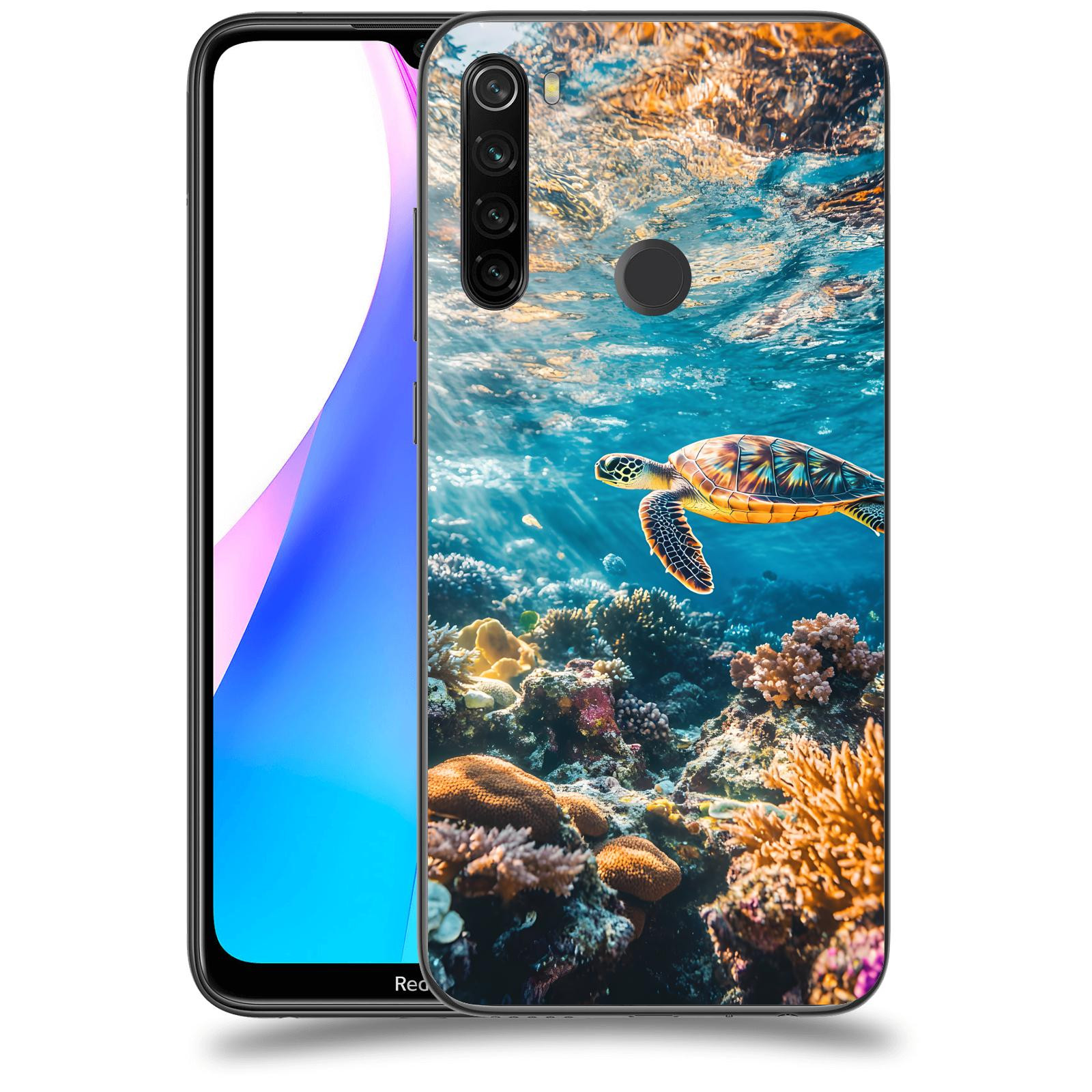 ACOVER Kryt na mobil Xiaomi Redmi Note 8T - Želva