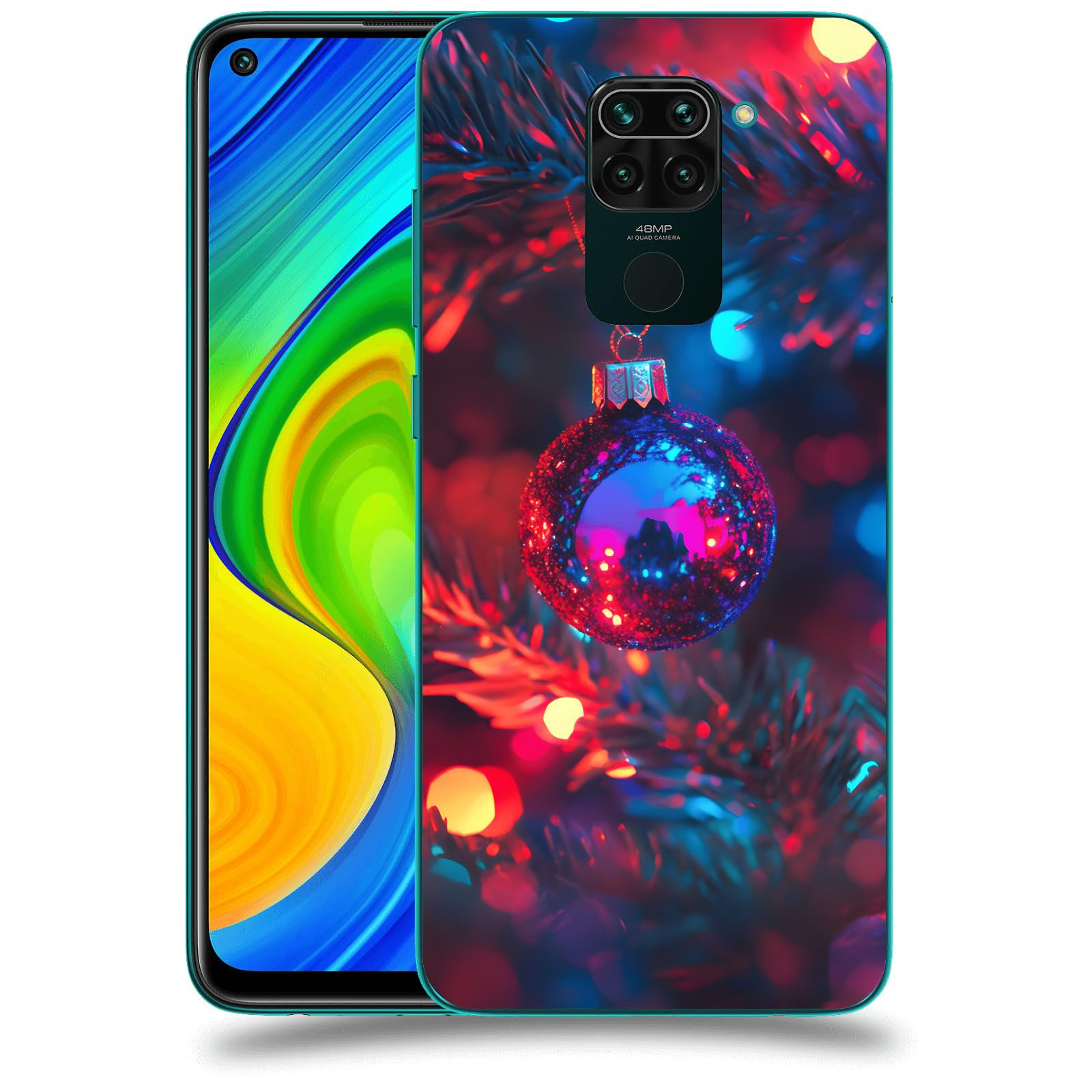 ACOVER Kryt na mobil Xiaomi Redmi Note 9 - Vánoční ozdoba