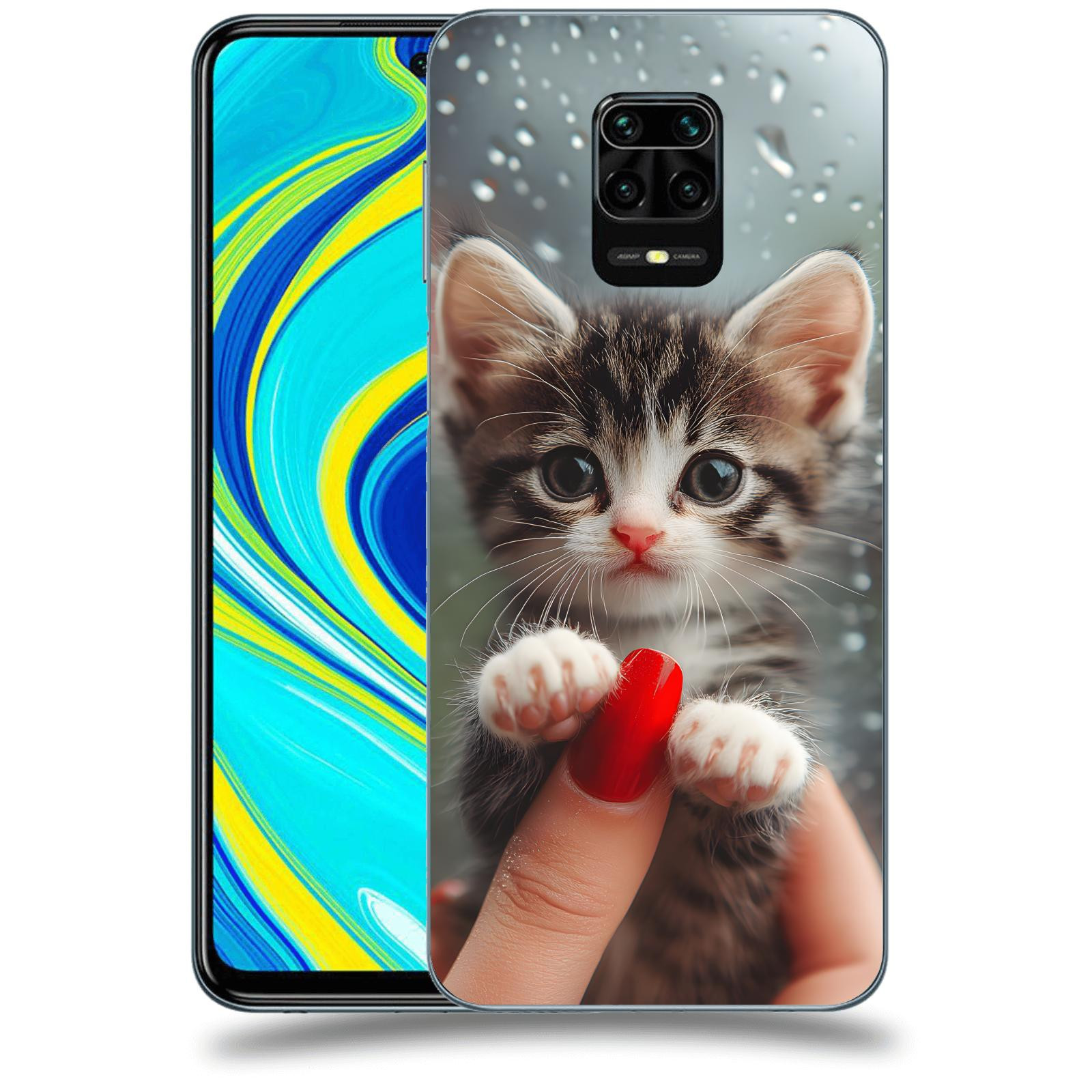 ACOVER Kryt na mobil Xiaomi Redmi Note 9S - Koťátko 2