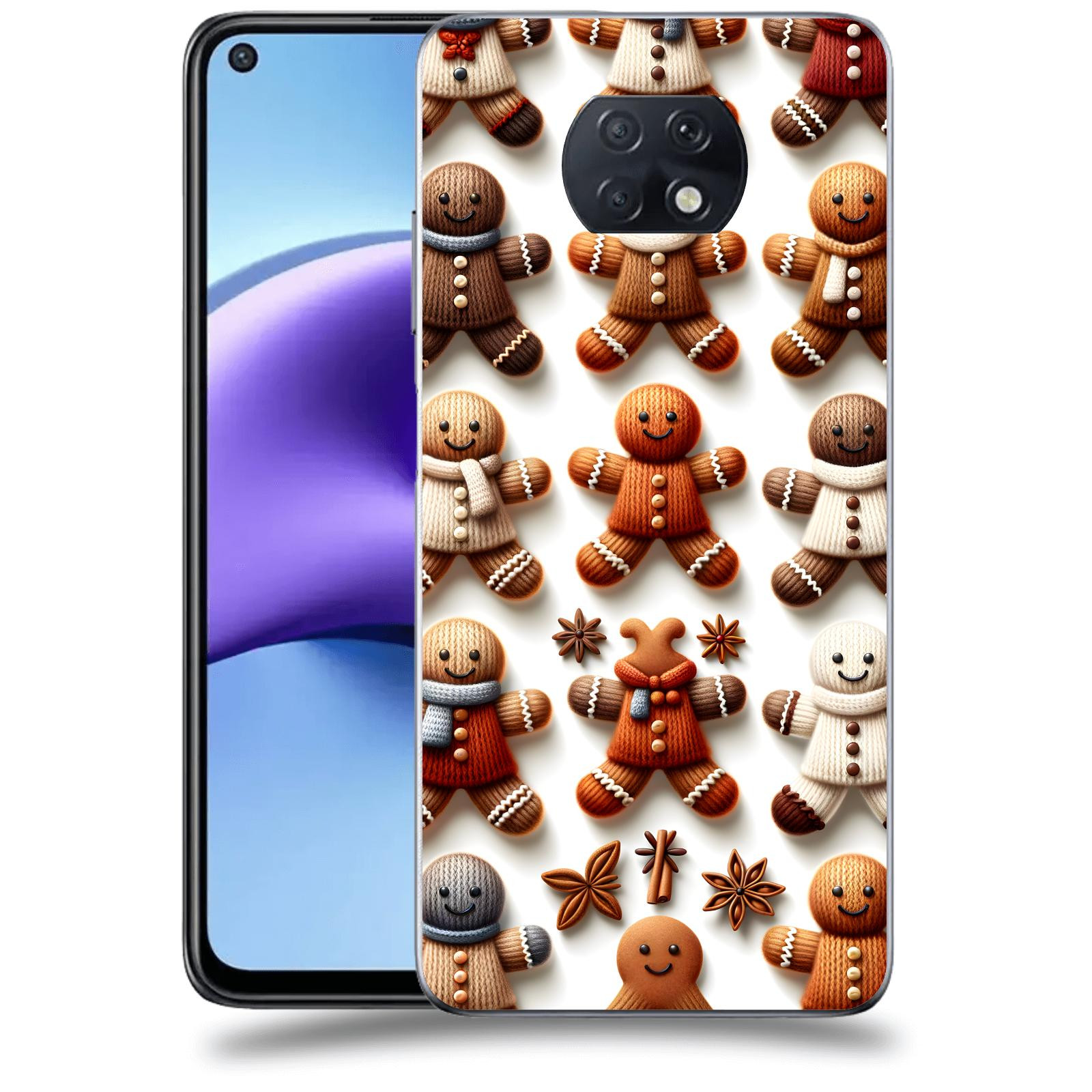 ACOVER Kryt na mobil Xiaomi Redmi Note 9T - Perníčky 2